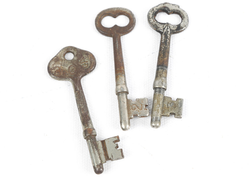 Brass and Metal Skeleton Keys