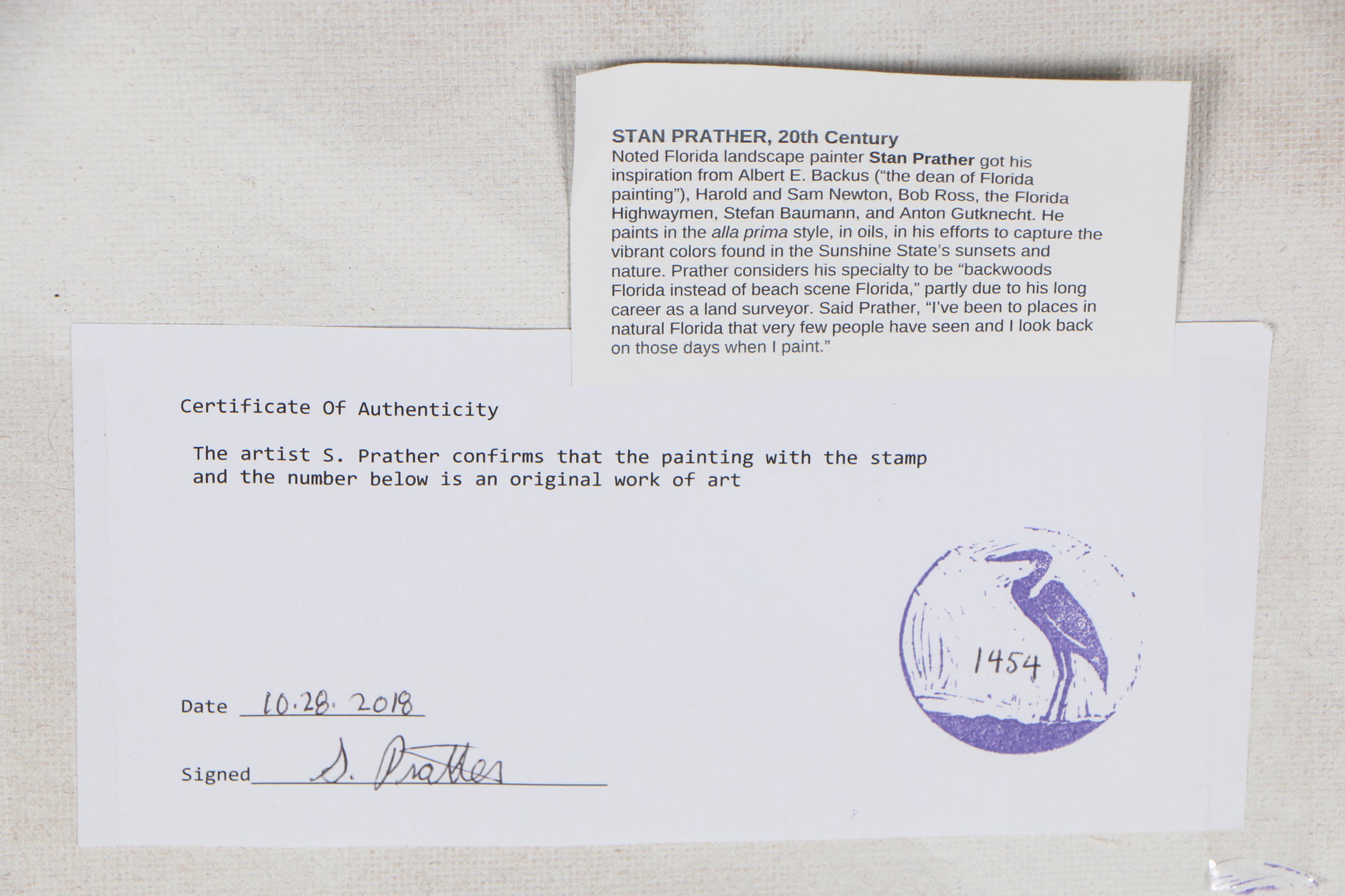 Stan Prather Oil Painting