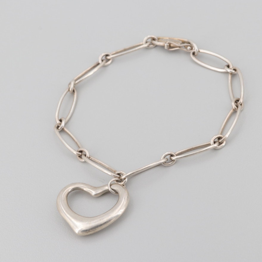 Elsa Peretti for Tiffany & Co. Sterling Silver Heart Bracelet