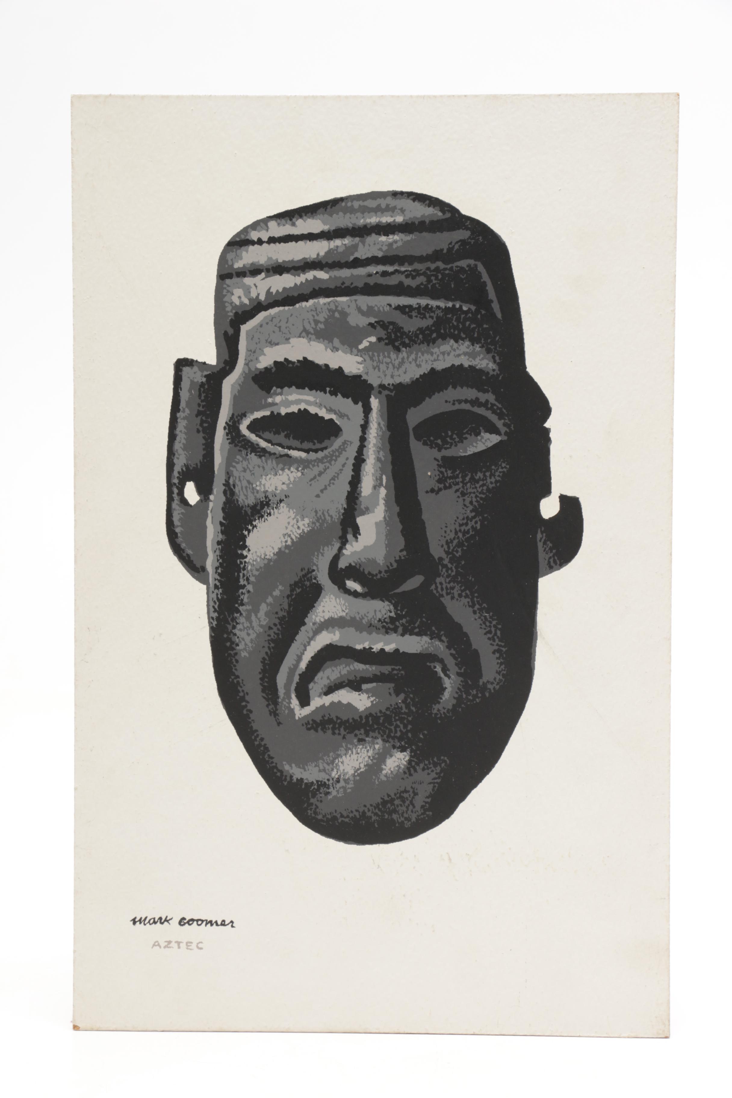 Central American Inspired Serigraphs after Mark Allen Coomer