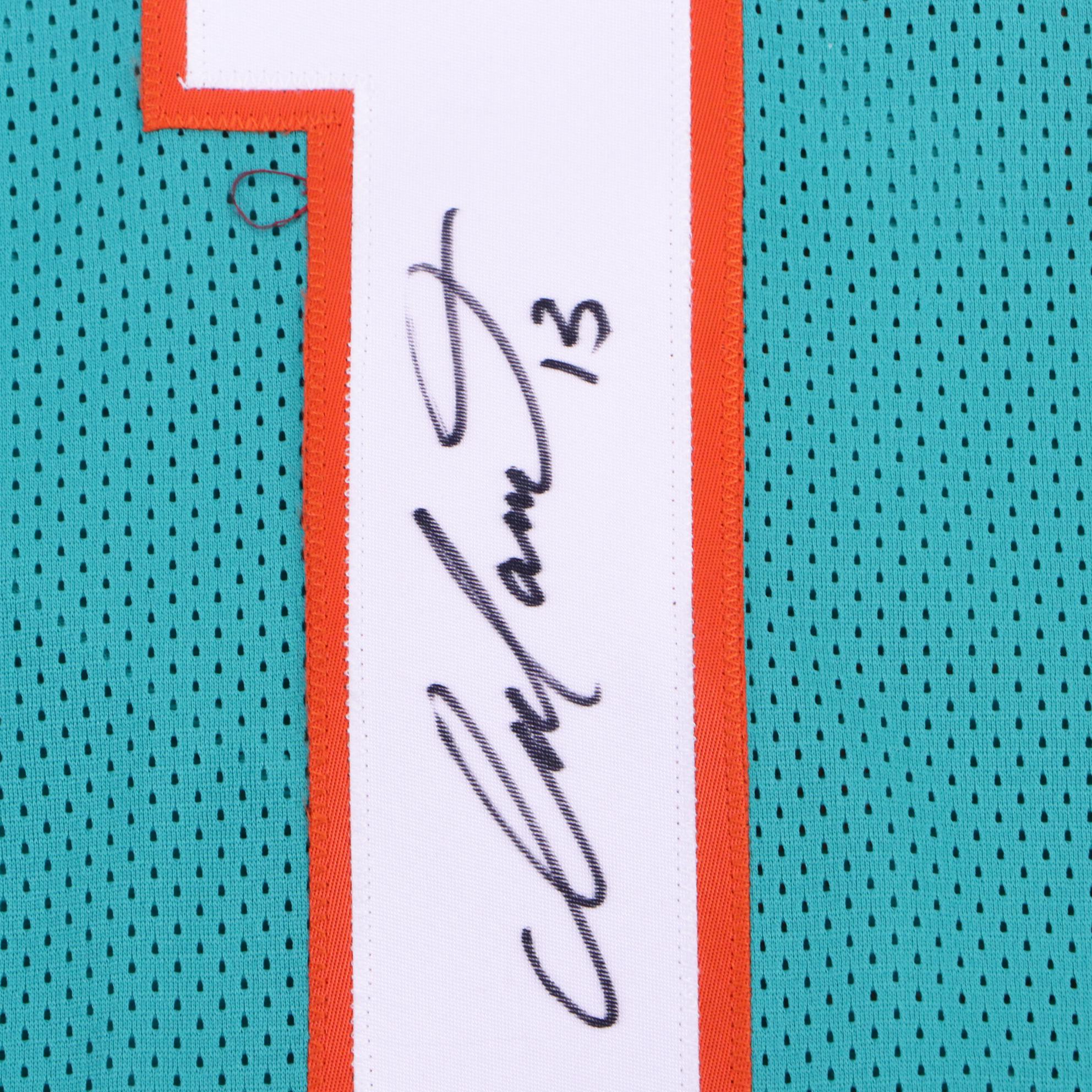 (HOF) Dan Marino Signed Miami Dolphins NFL Football Jersey PSA COA