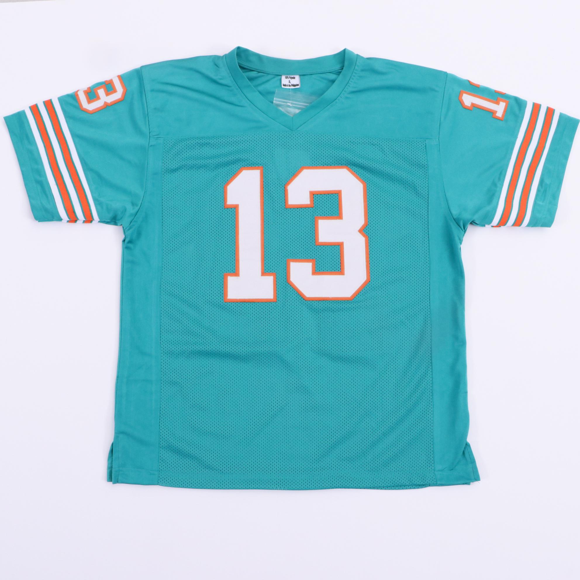 (HOF) Dan Marino Signed Miami Dolphins NFL Football Jersey PSA COA