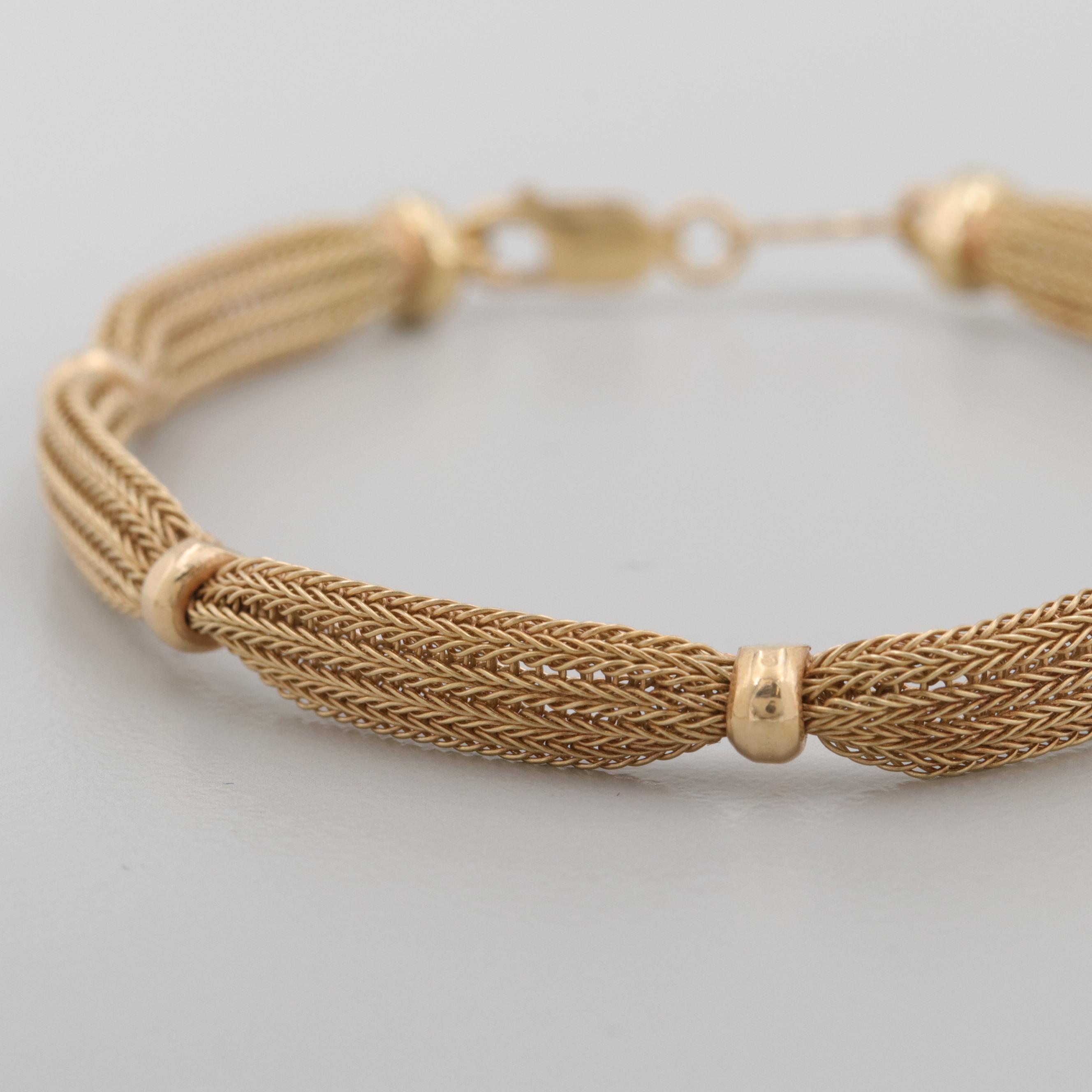 14K Yellow Gold Bracelet