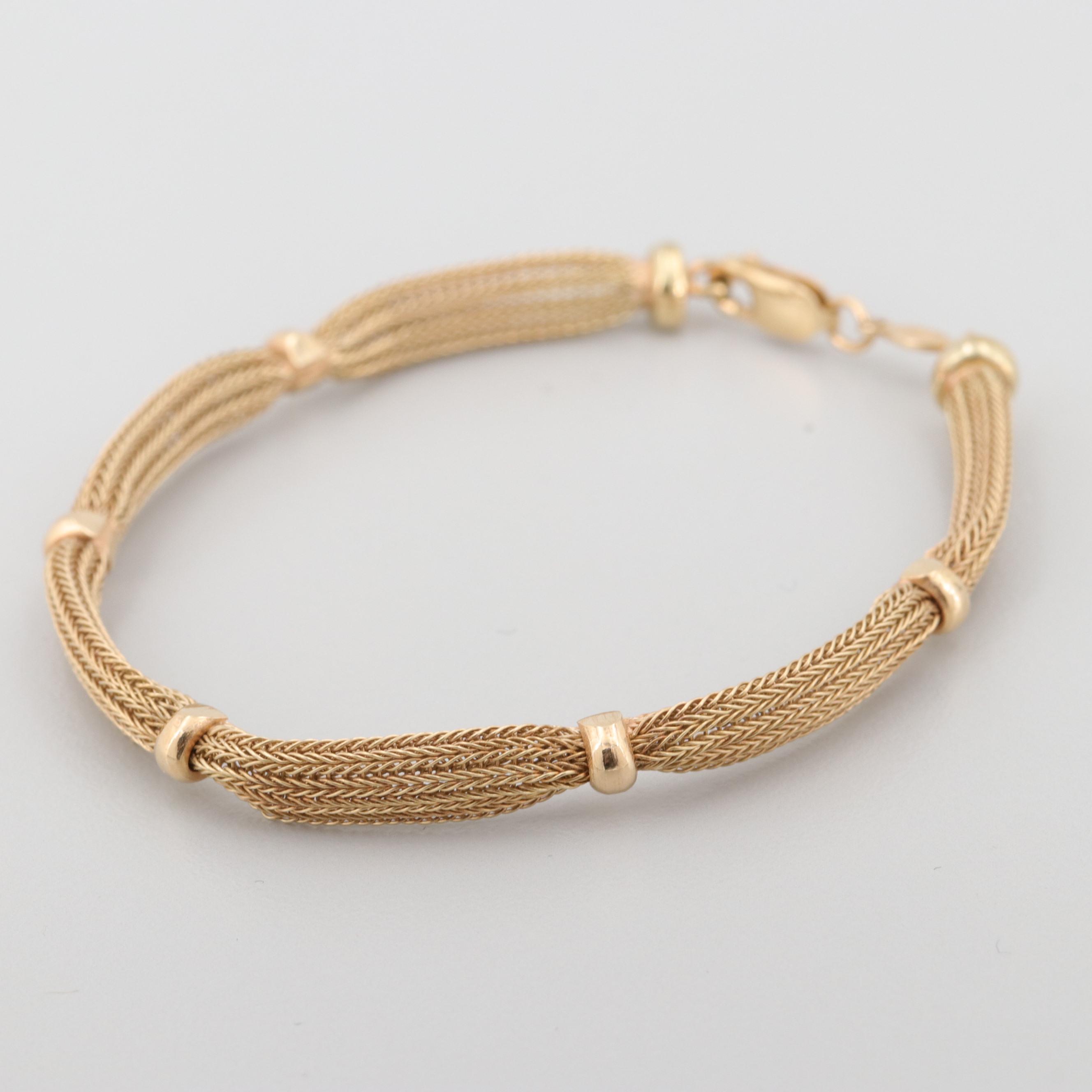 14K Yellow Gold Bracelet