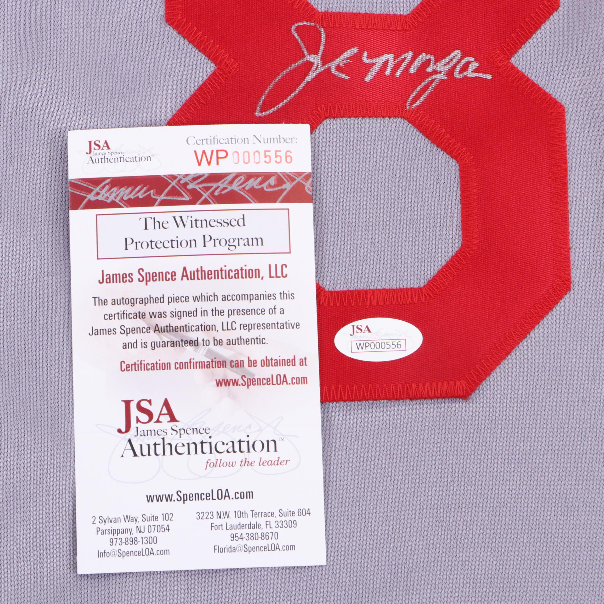 (HOF) Joe Morgan Signed Cincinnati Reds Baseball Jersey JSA COA