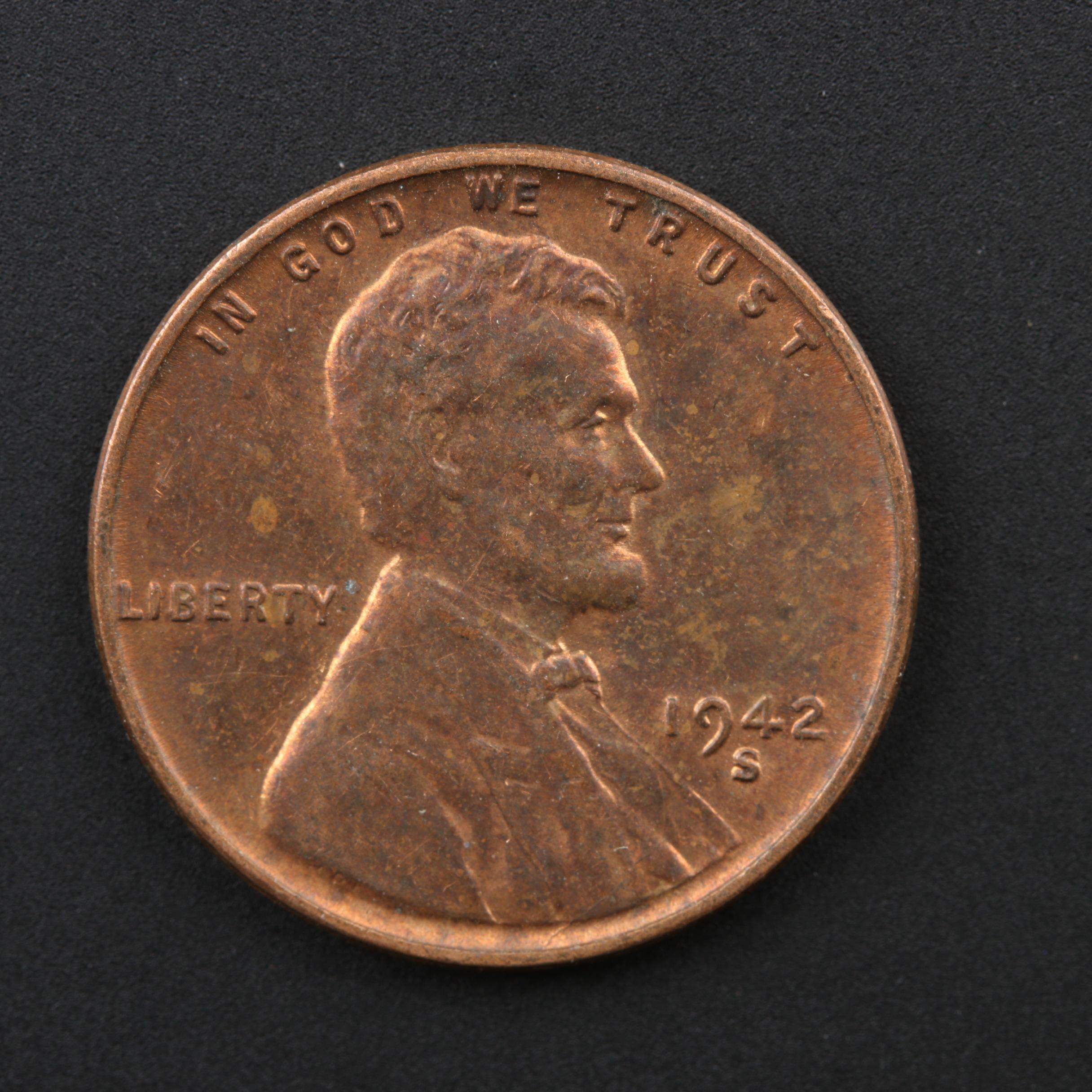 Group of 500 Lincoln Wheat Cents From the San Francisco Mint