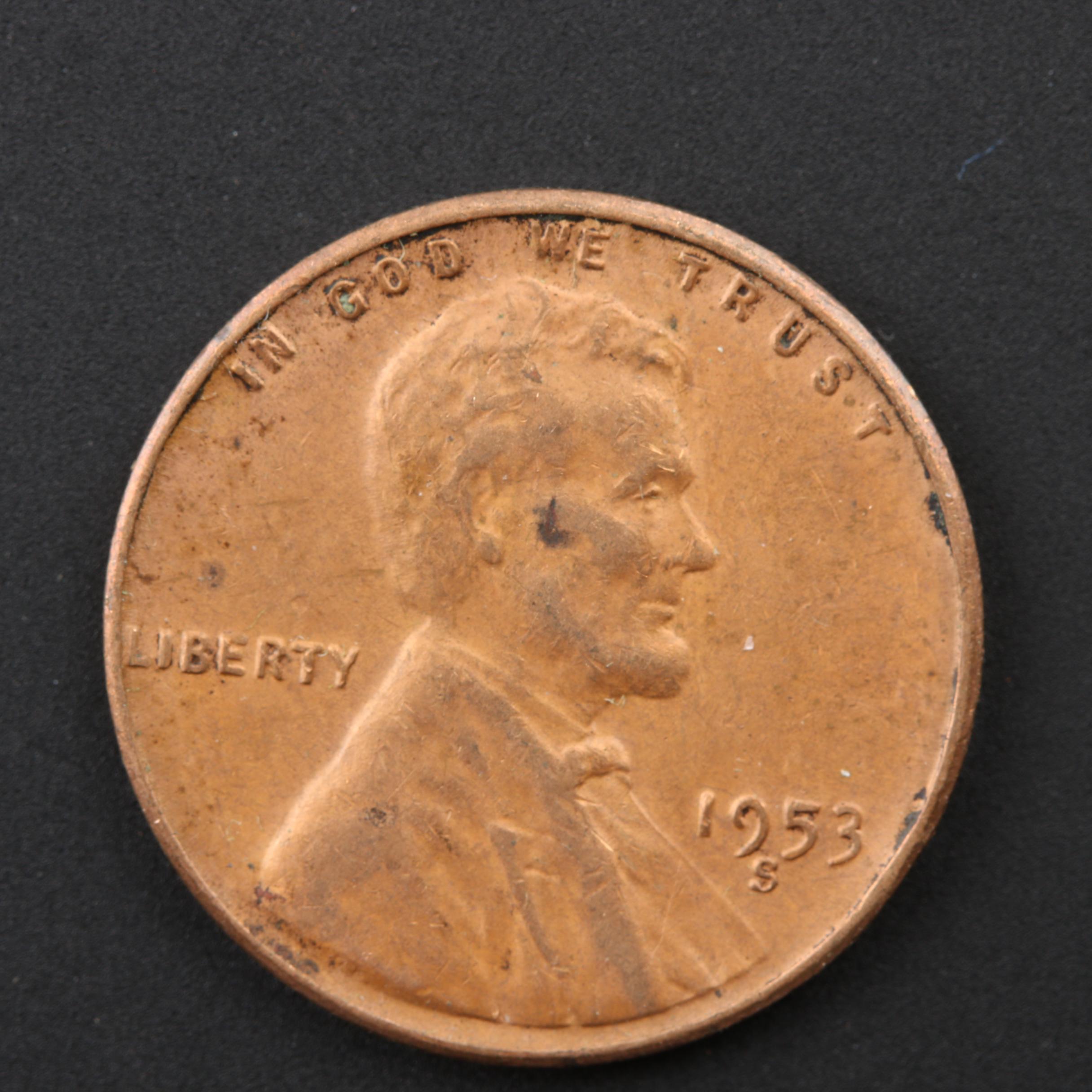 Group of 500 Lincoln Wheat Cents From the San Francisco Mint