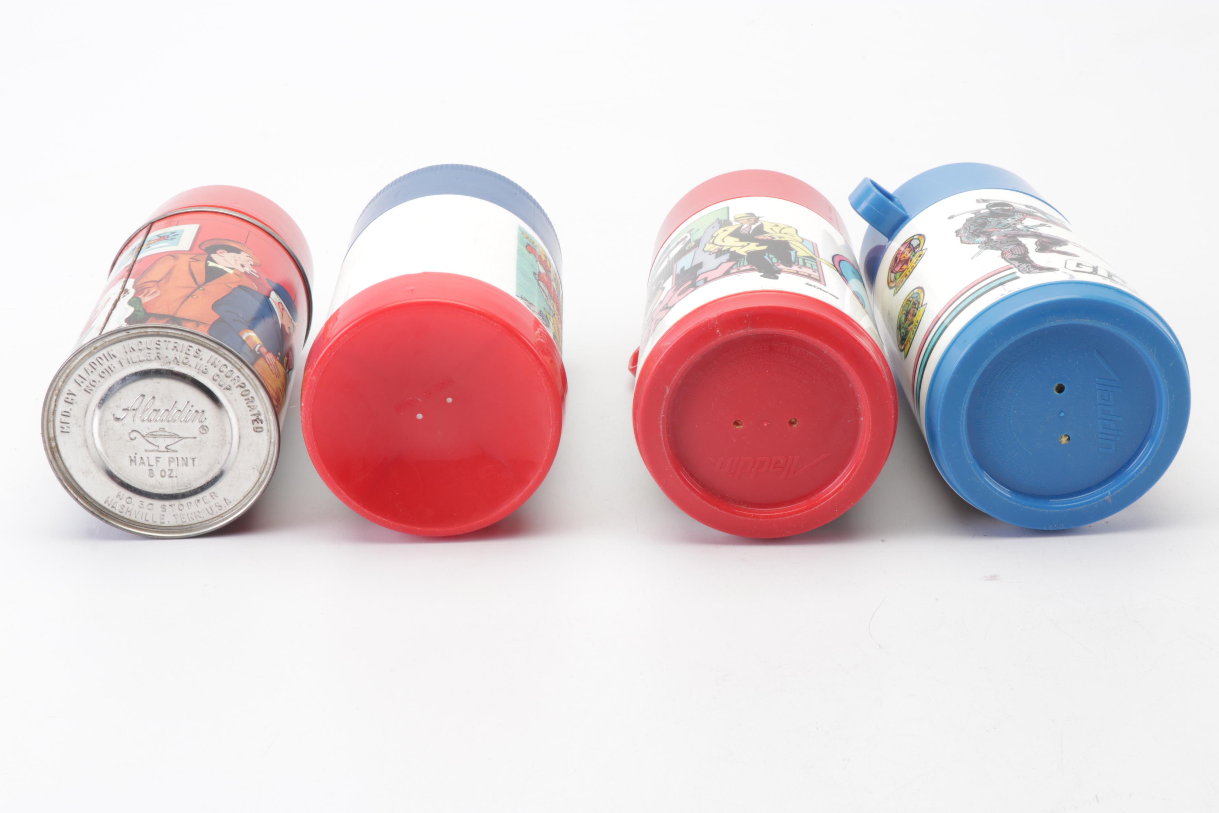 Evel Knievel, Dick Tracy, G.I. Joe and Other Lunch Boxes and Thermoses