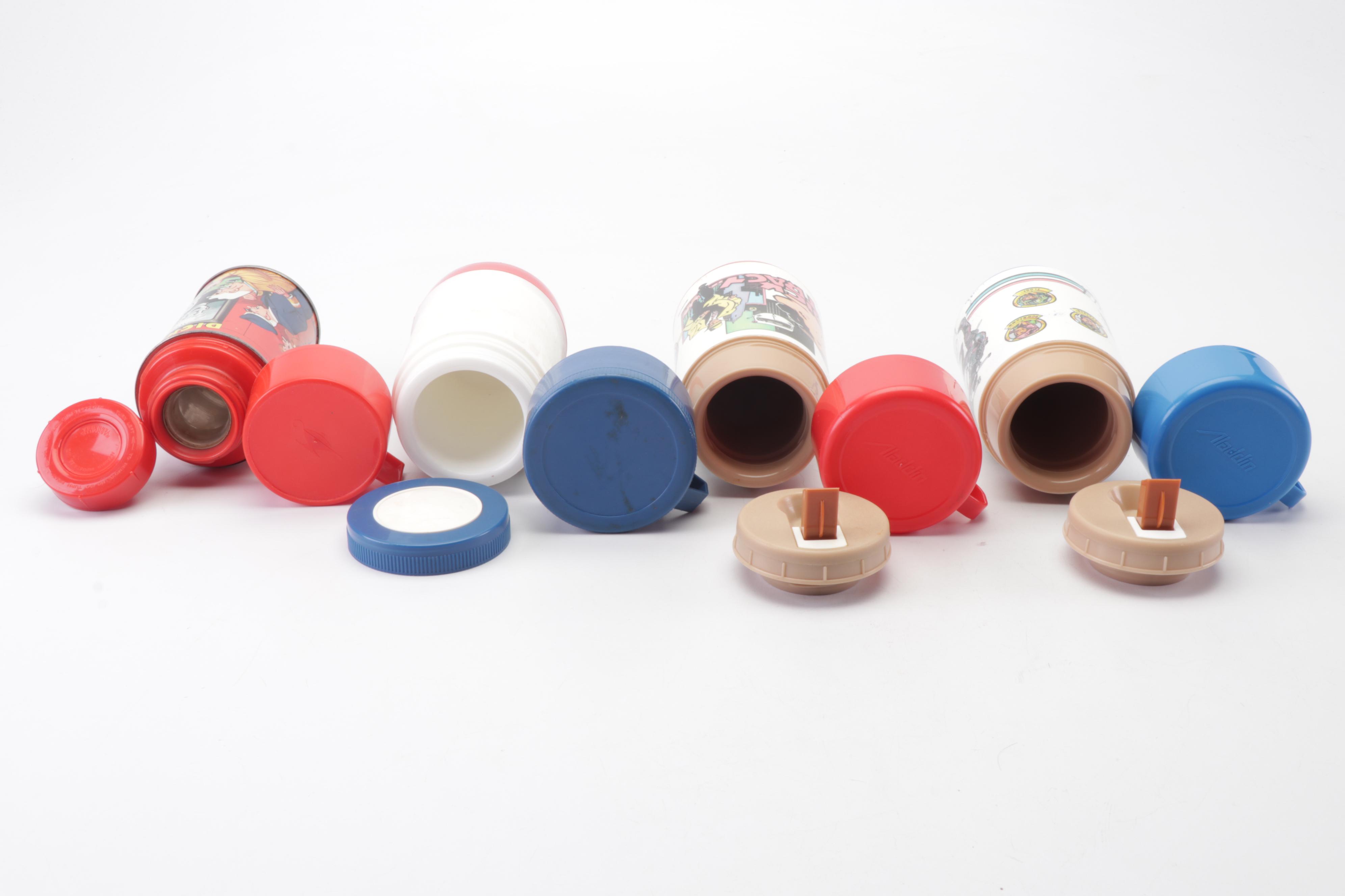 Evel Knievel, Dick Tracy, G.I. Joe and Other Lunch Boxes and Thermoses