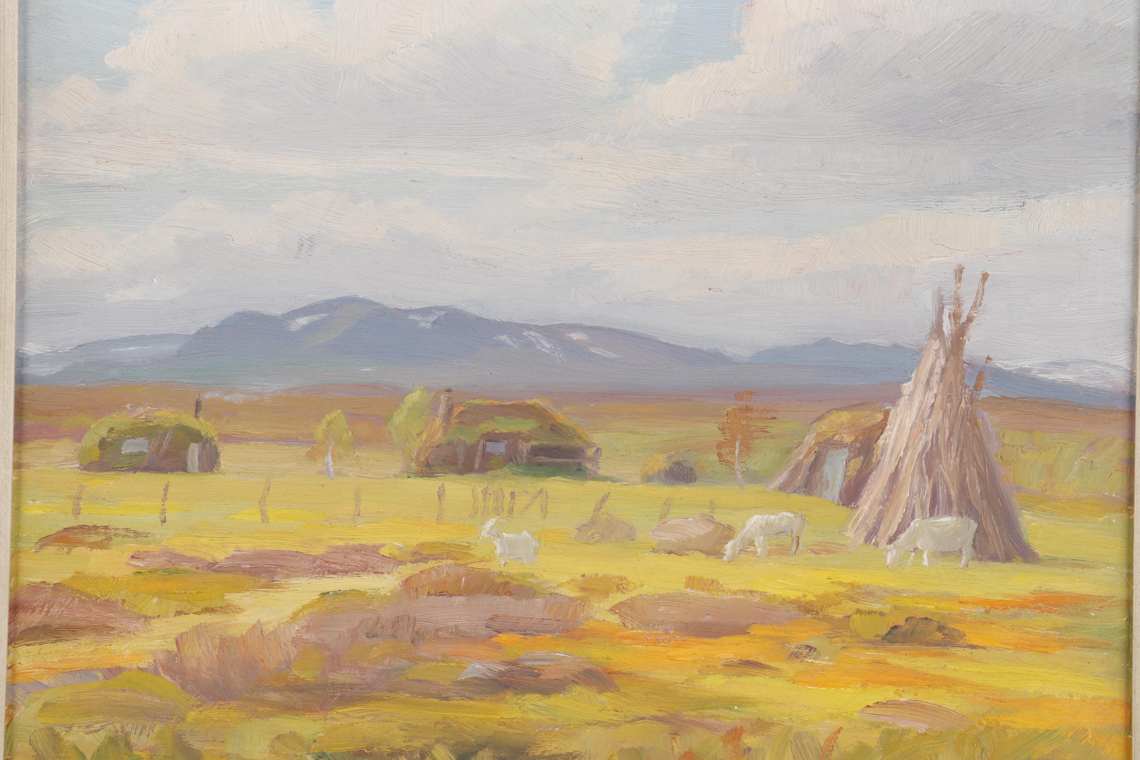 Gunnar Klys Landscape Oil Painting