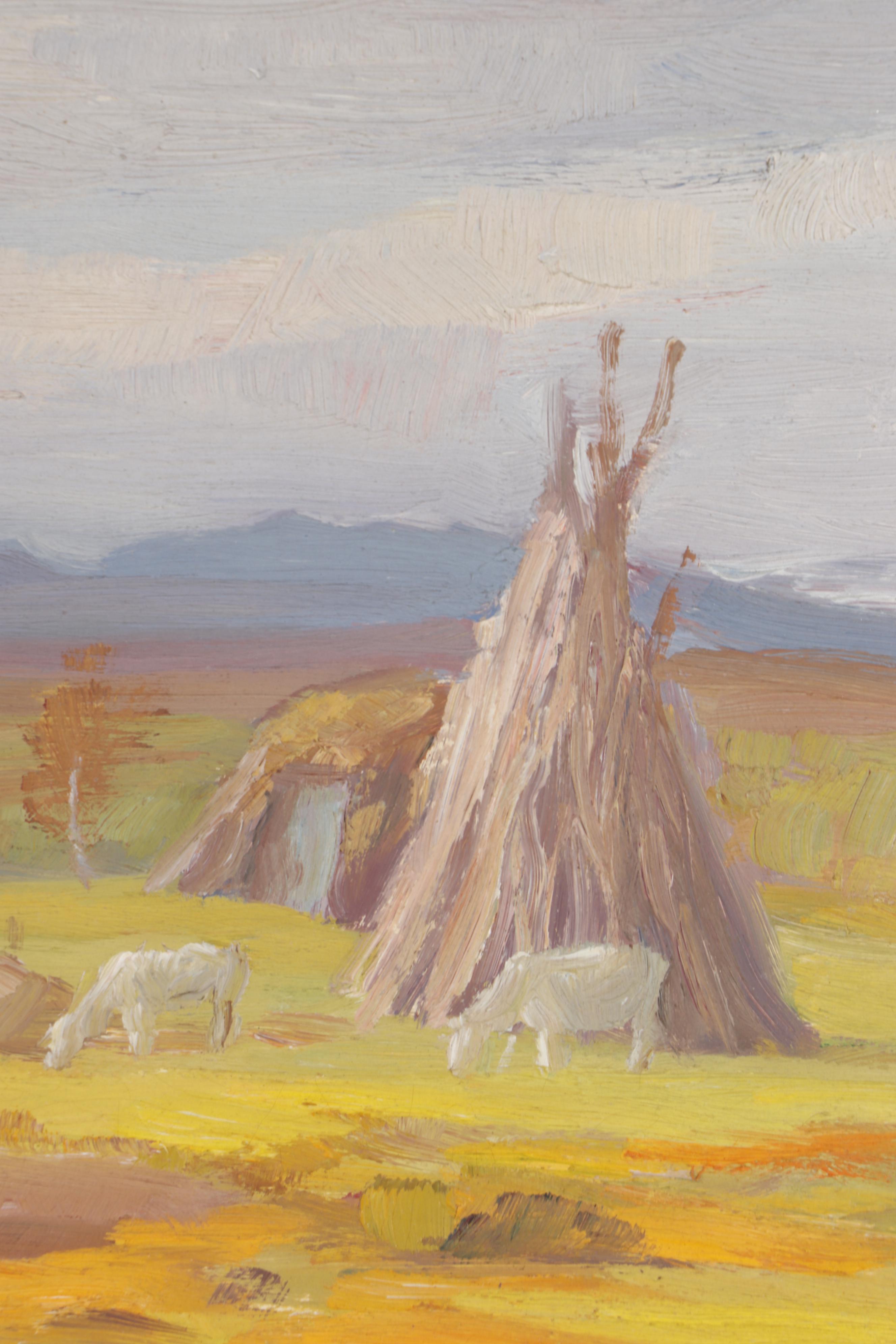 Gunnar Klys Landscape Oil Painting