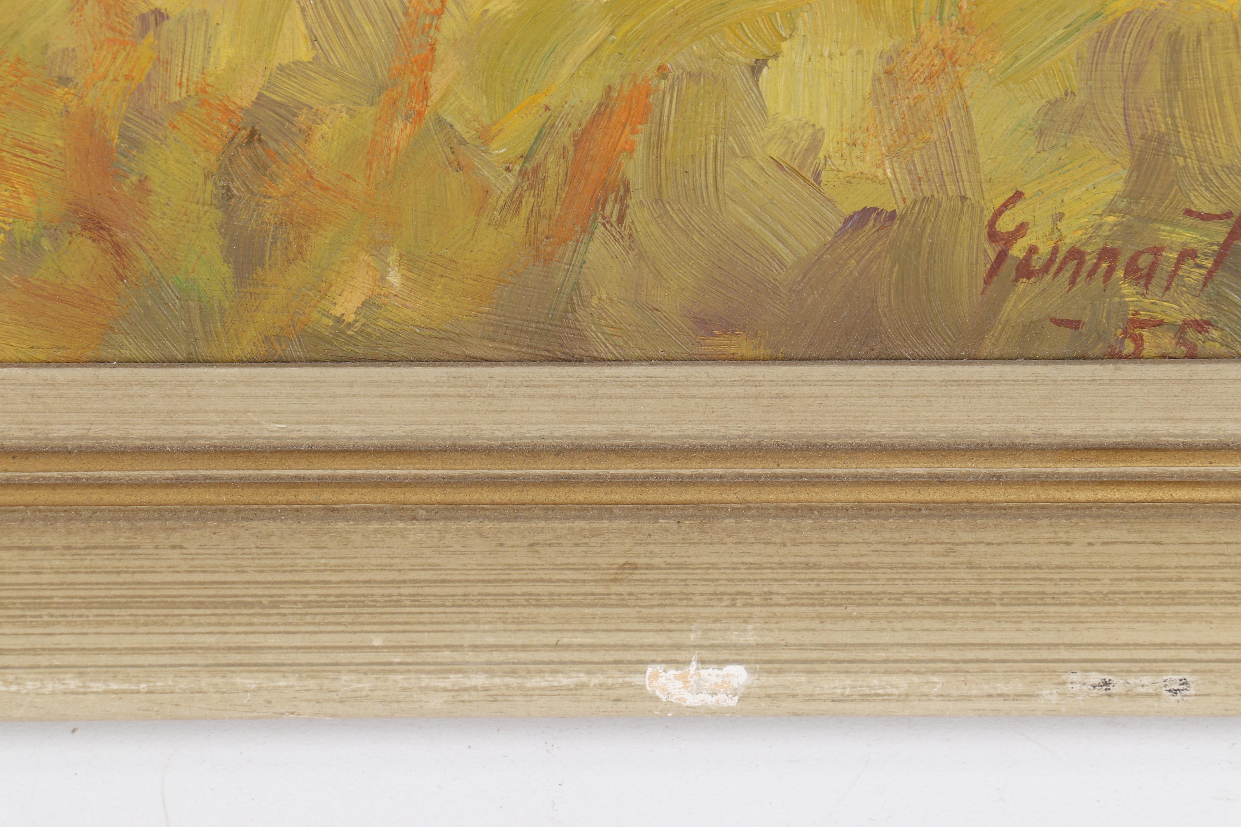 Gunnar Klys Landscape Oil Painting