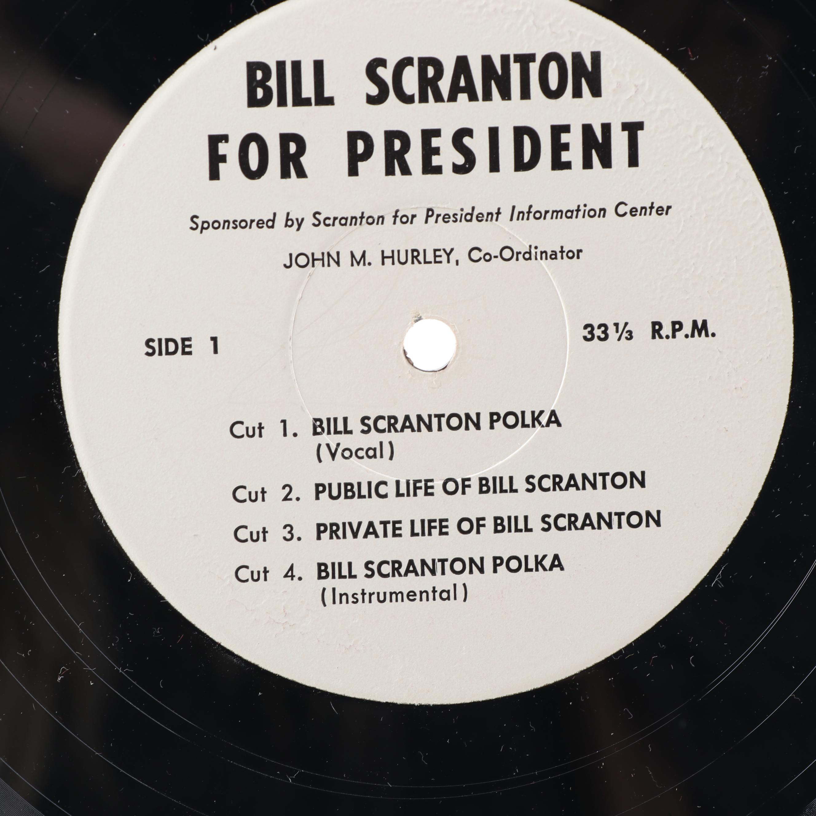 Republican Party Vinyl Records Including Barry Goldwater