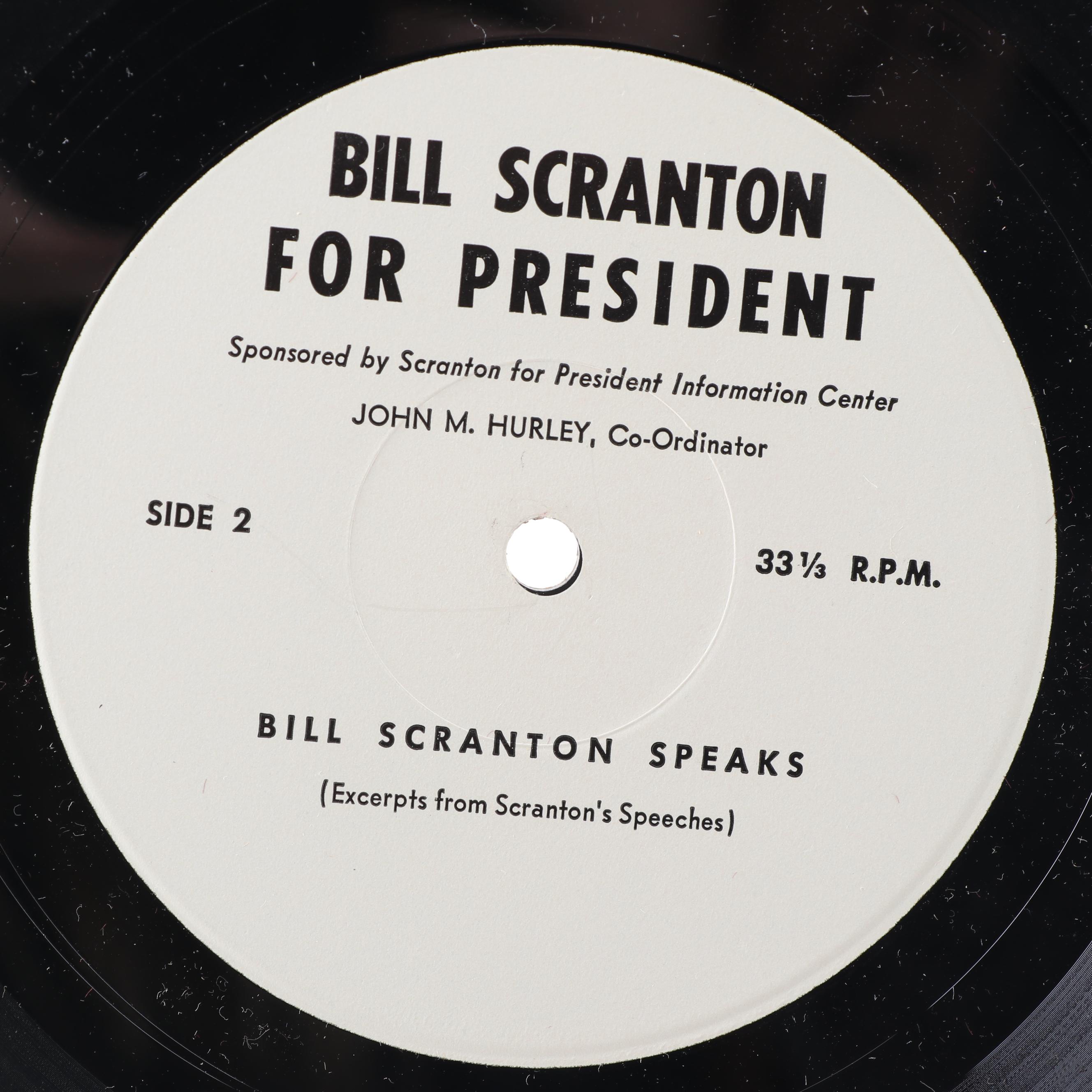 Republican Party Vinyl Records Including Barry Goldwater