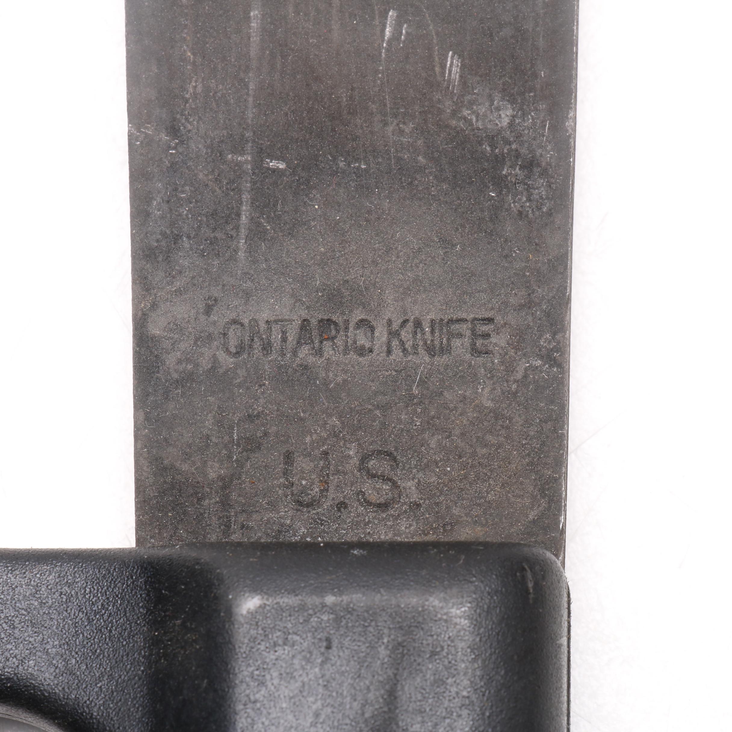 U.S. Ontario "Blackie Collins" Machete with Sheath