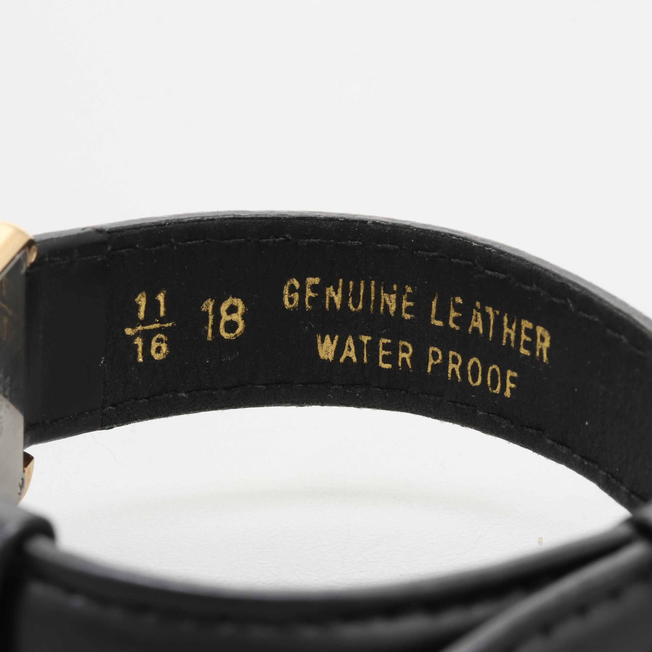 Cartier 18K Yellow Gold Tank Solo Quartz Watch