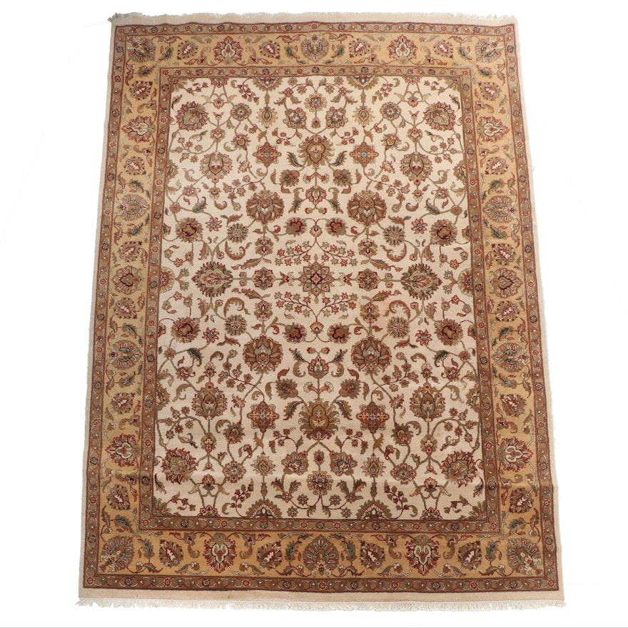Hand-Knotted Rug & Home Indian Wool Room Sized Rug