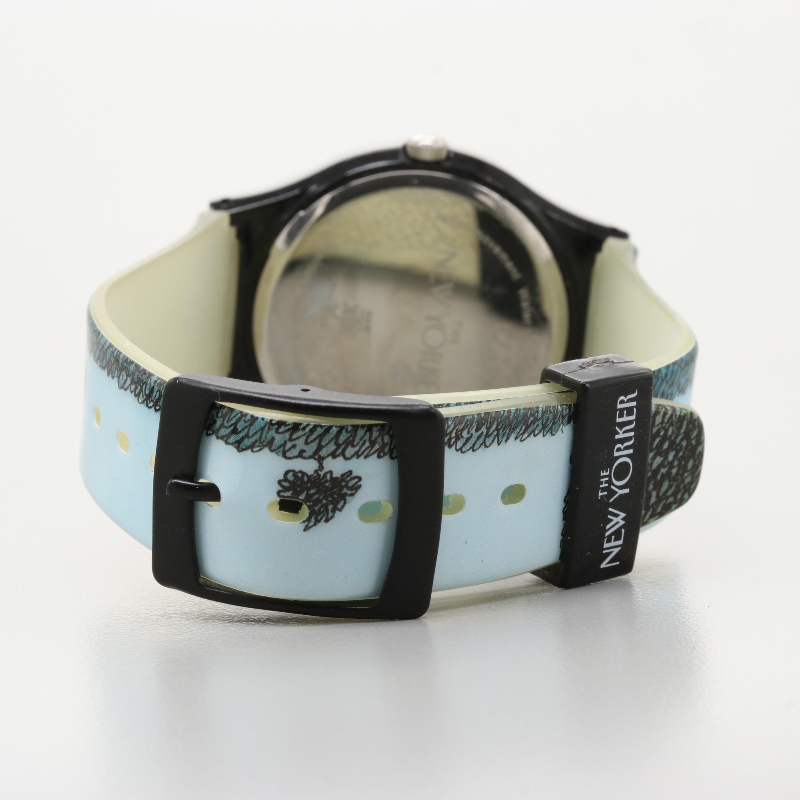 The New Yorker Edward Gorey 1925-2000 "Flapper Girl and Wolf" Tribute Watch