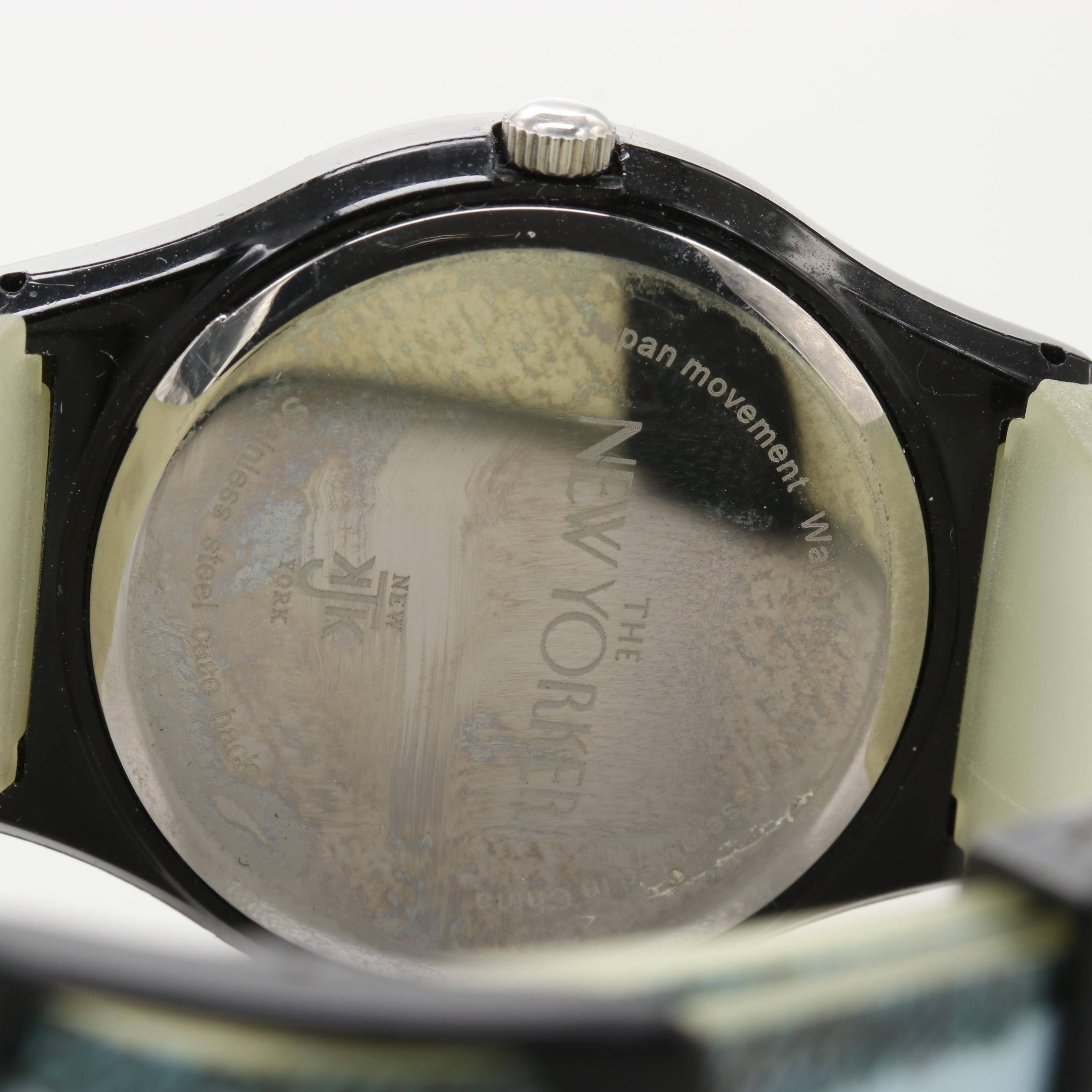 The New Yorker Edward Gorey 1925-2000 "Flapper Girl and Wolf" Tribute Watch