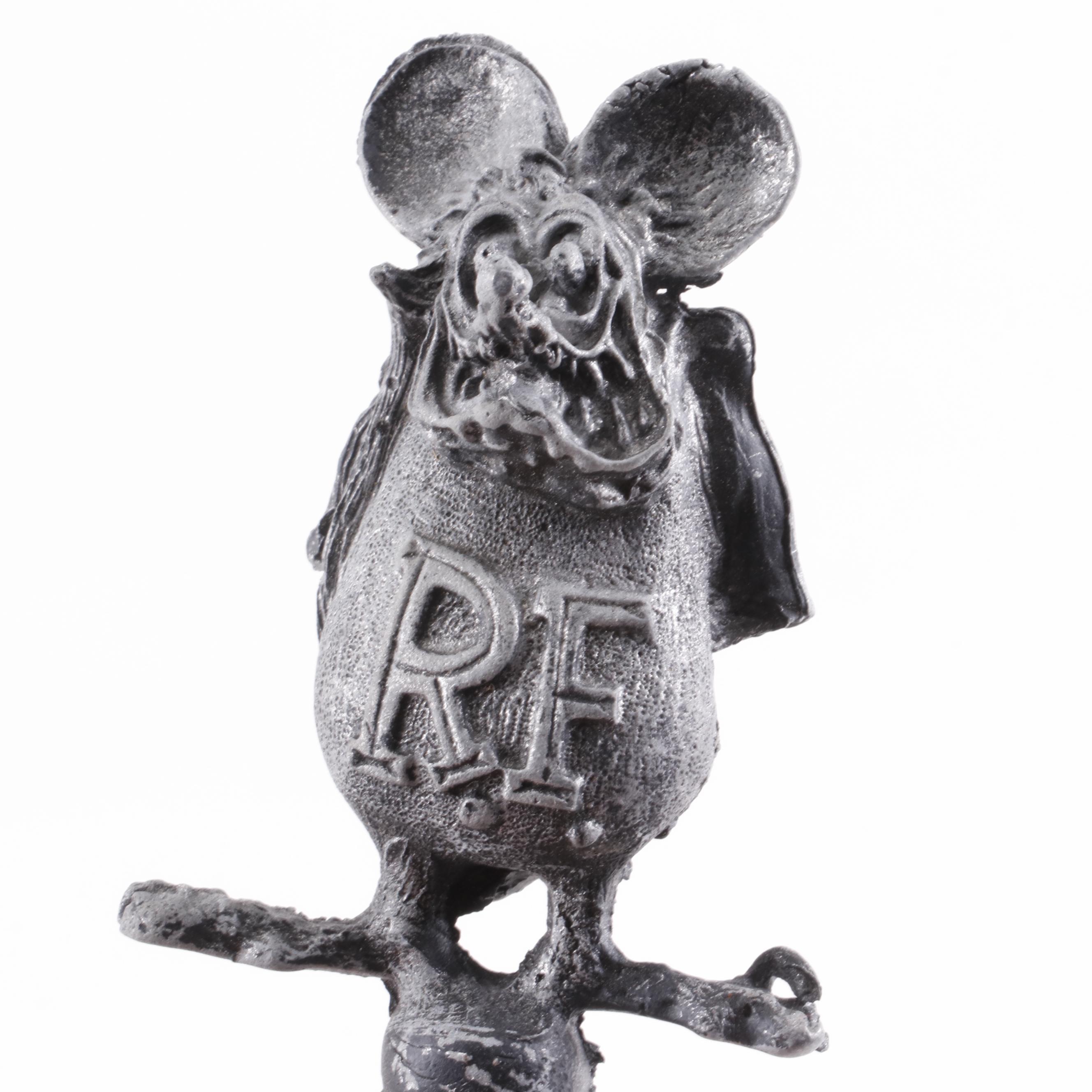 Big Daddy Roth 'Rat Fink' Metal Hood Ornament