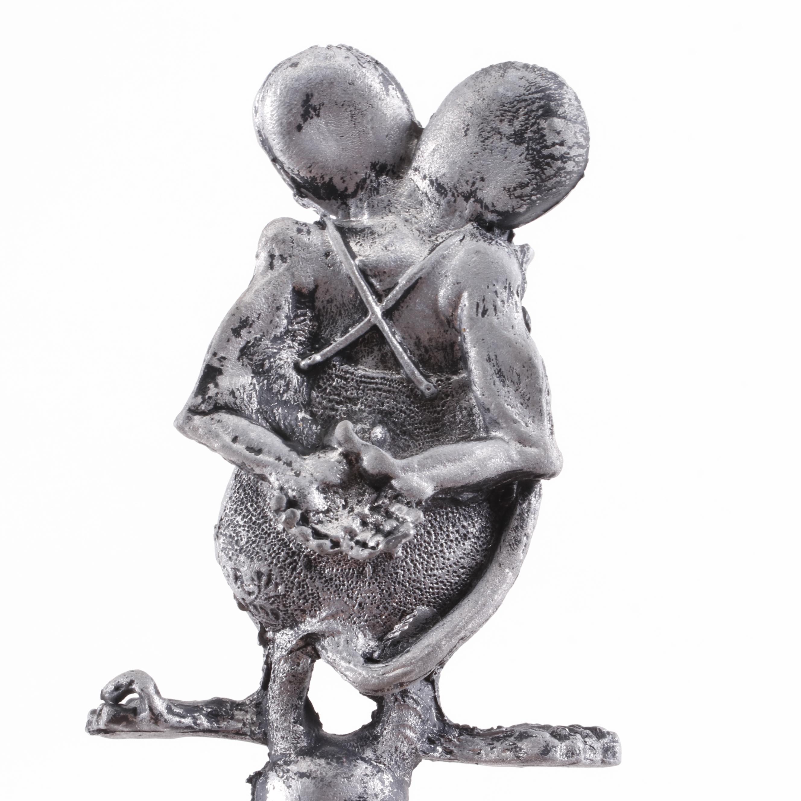 Big Daddy Roth 'Rat Fink' Metal Hood Ornament