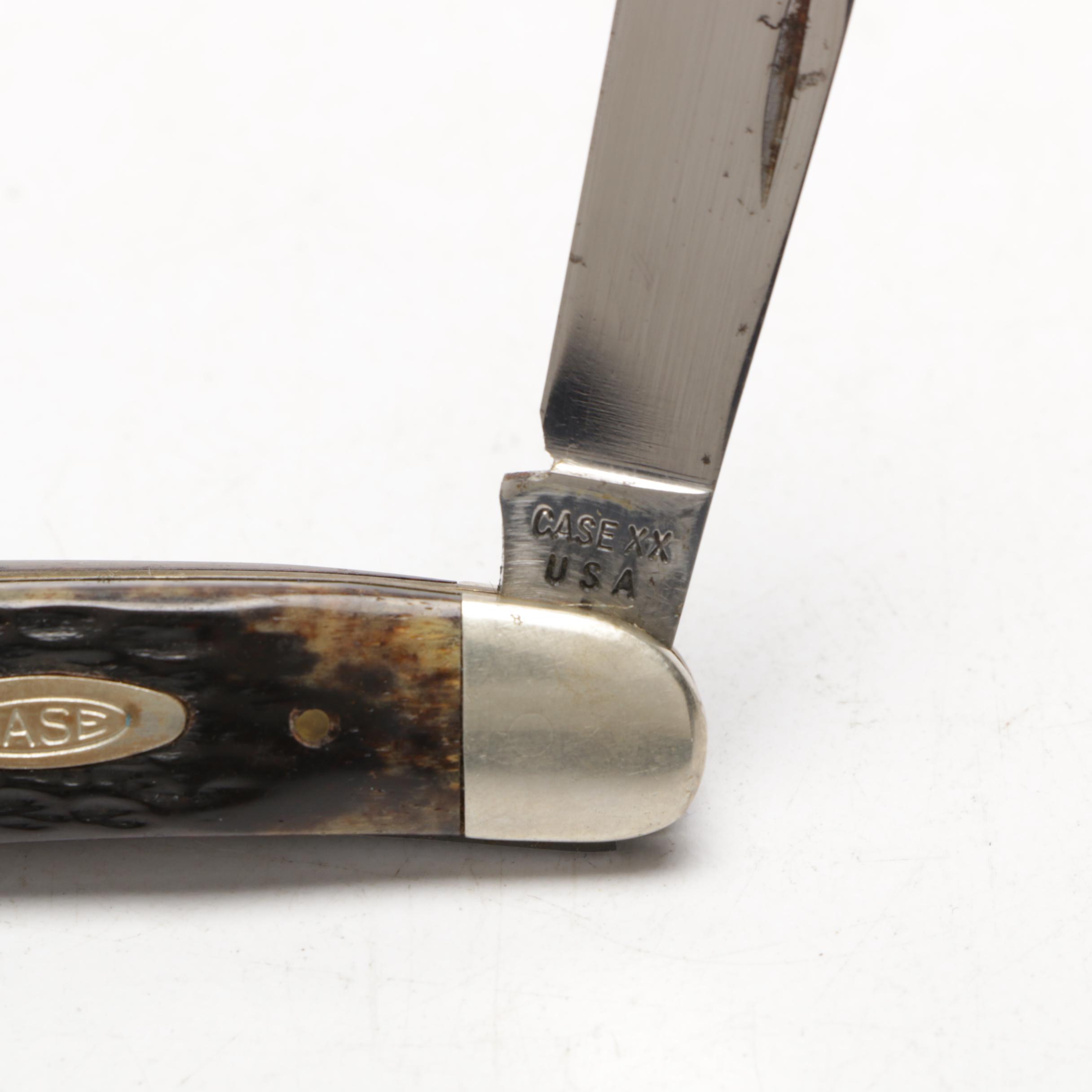 Case "6208" Model Dual Blade Pocket Folding Knife