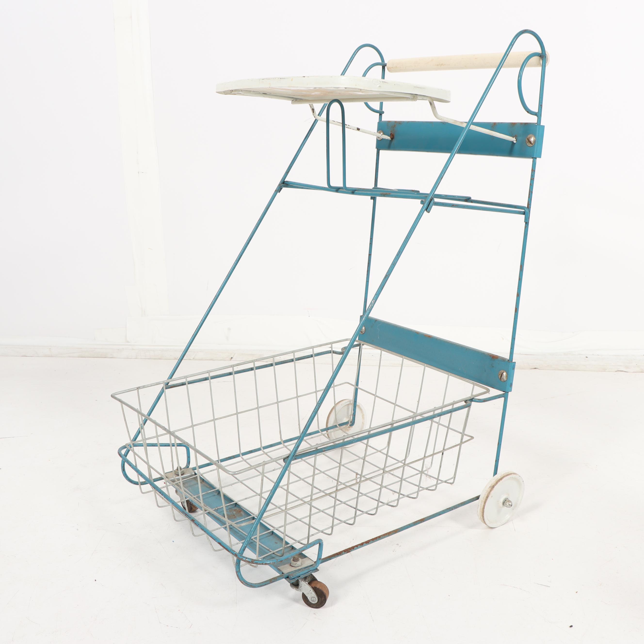 Metal Pretend Play Toys Including High Chair, Stroller, and More