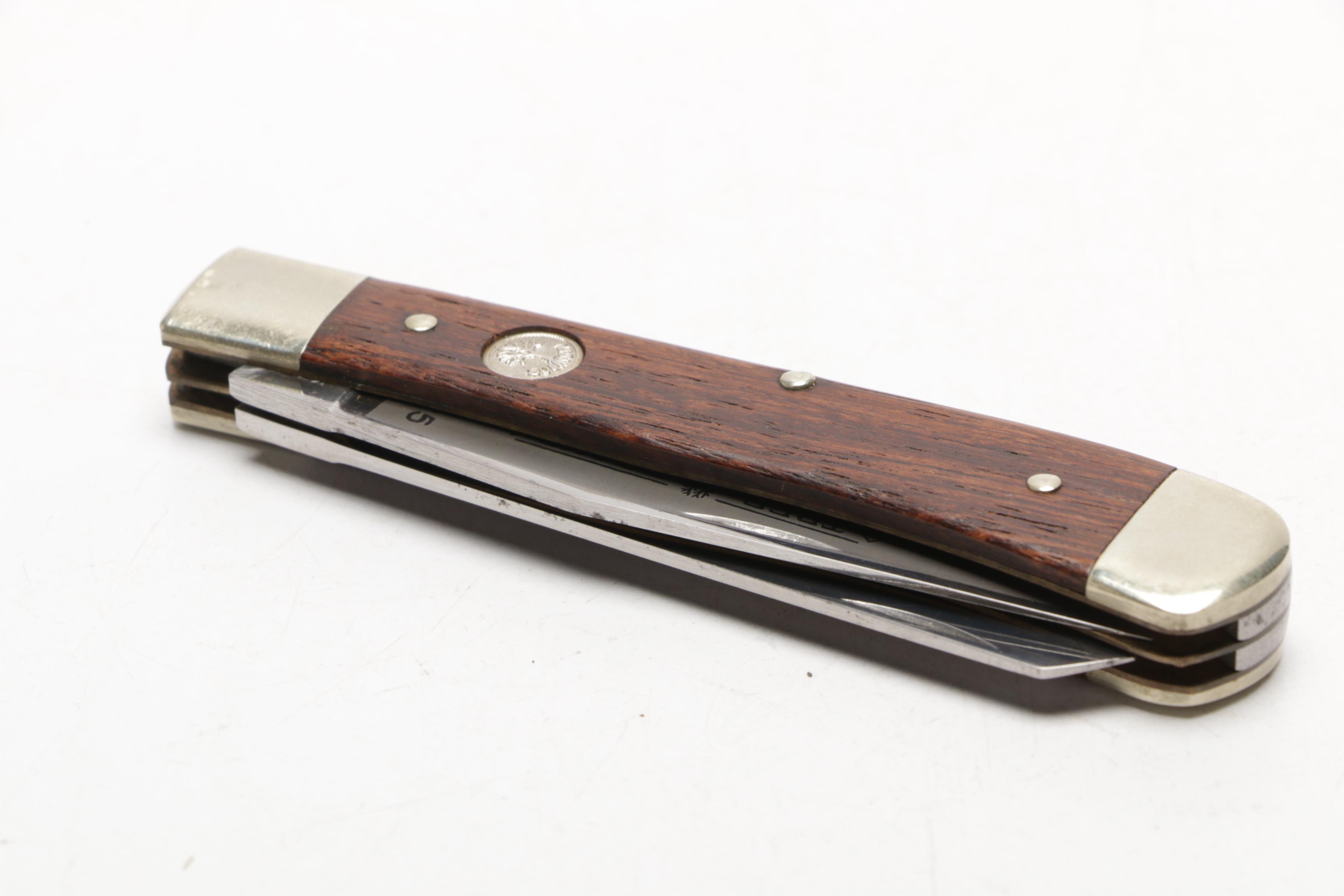 Boker "Tree Brand Classic" Solingen Germany Dual Blade Utility Knife