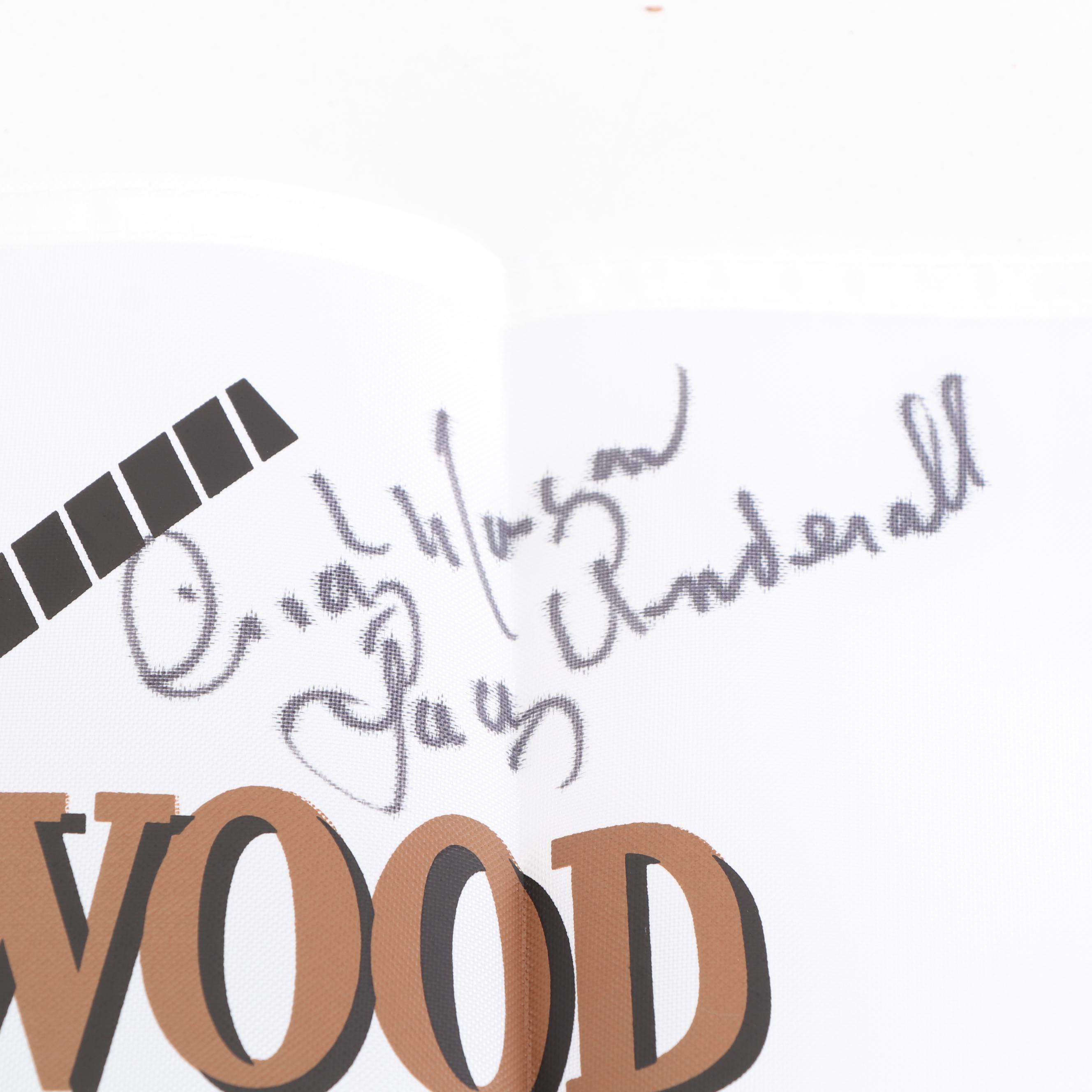 Michael O'Keefe and Cindy Morgan Autographed "Caddyshack" Flag - PSA/DNA COA