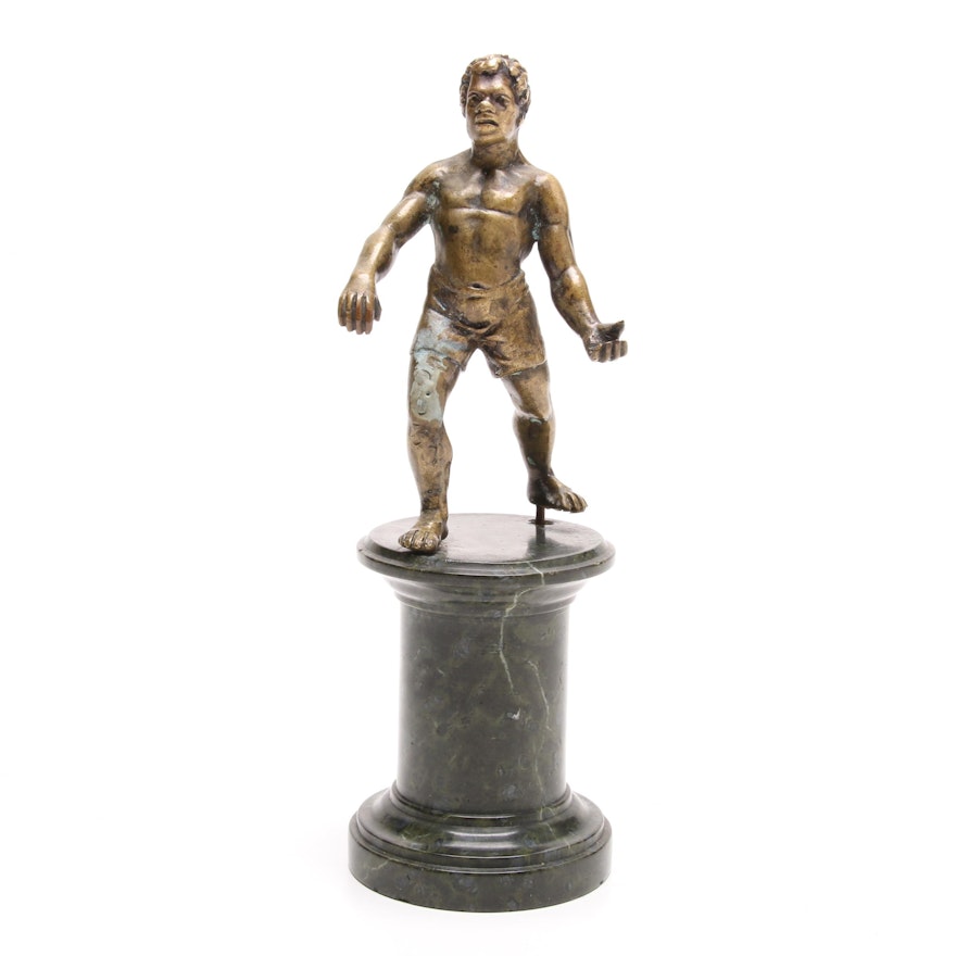 Italian Grand Tour Bronze Figurine, Late 19th Century