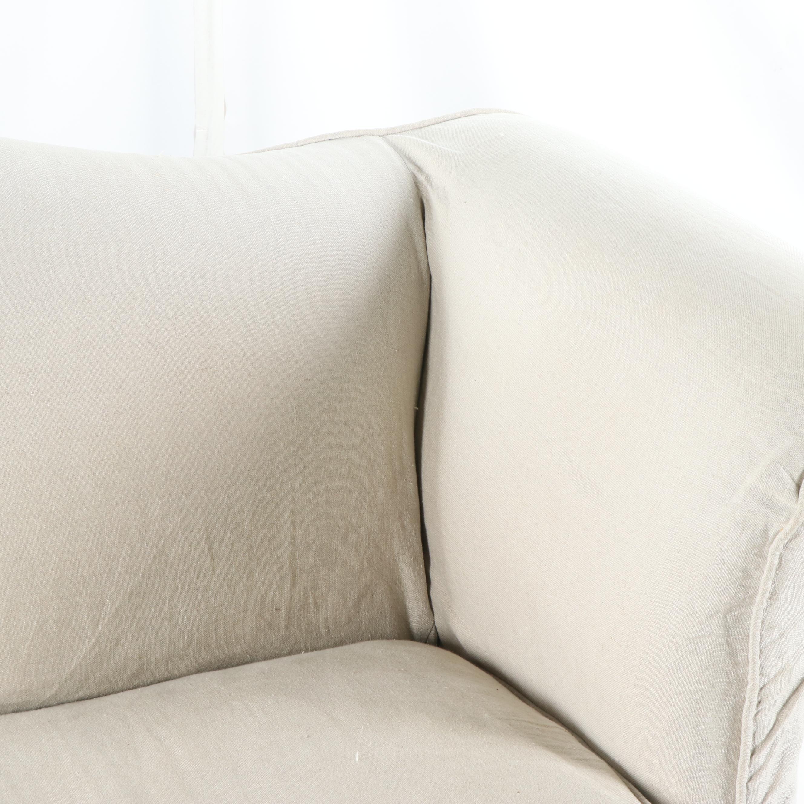 Camelback Sofa with Slipcover by Mitchell Gold + Bob Williams, 21st Century