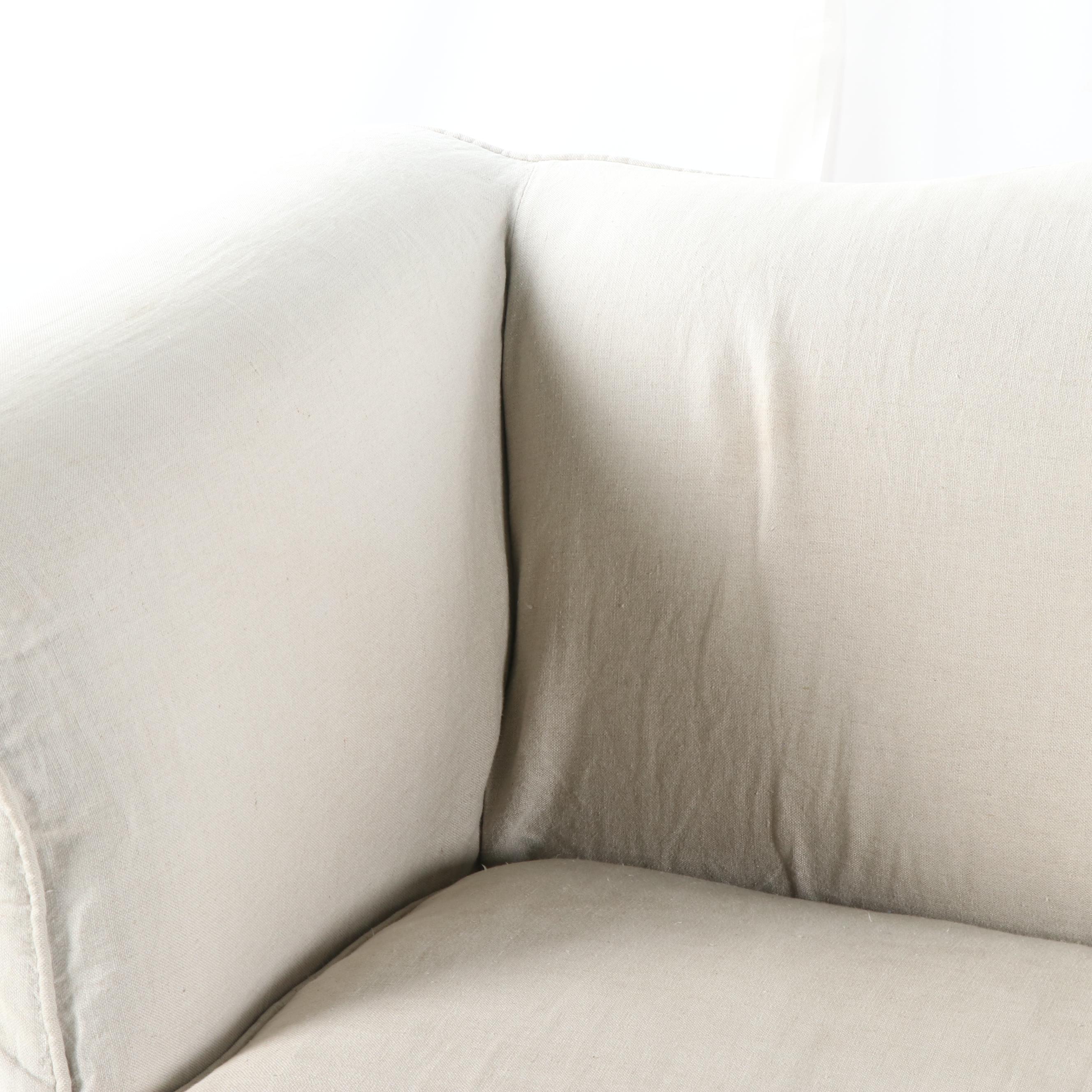 Camelback Sofa with Slipcover by Mitchell Gold + Bob Williams, 21st Century