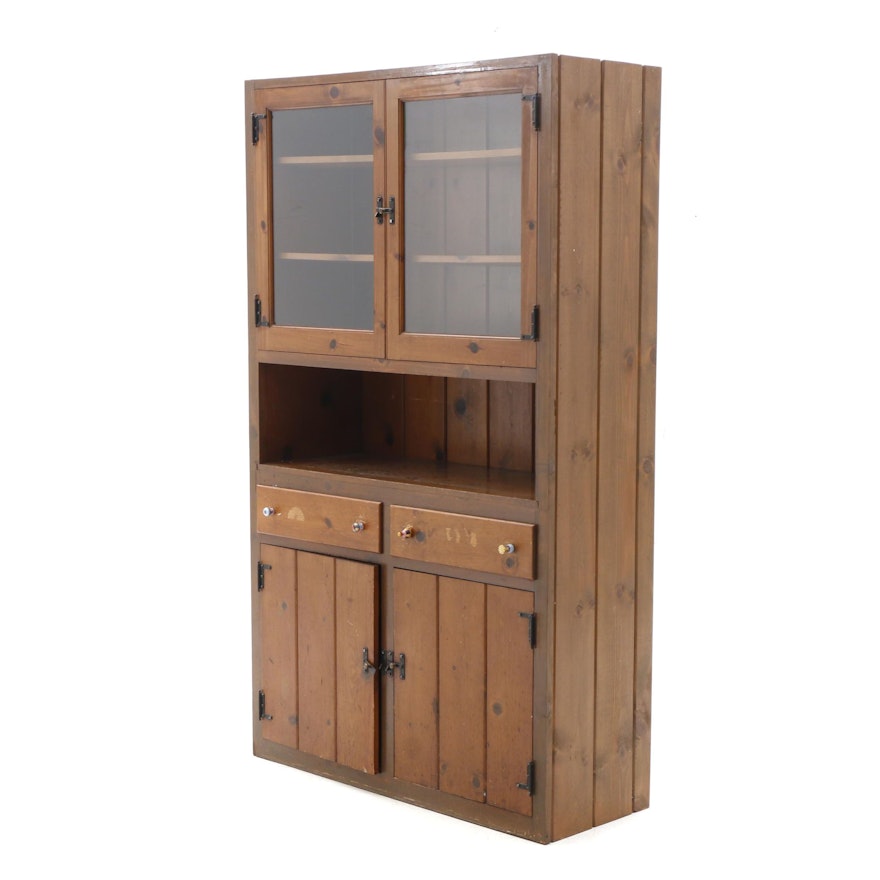 Rustic Style Pine Cupboard