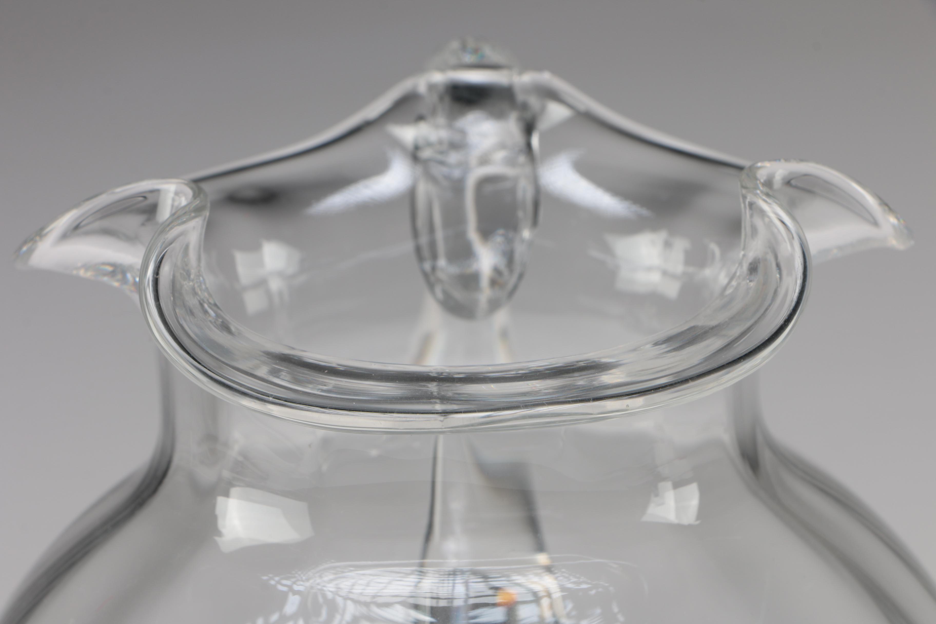 Tiffany & Co. "Devon" Crystal Pitcher