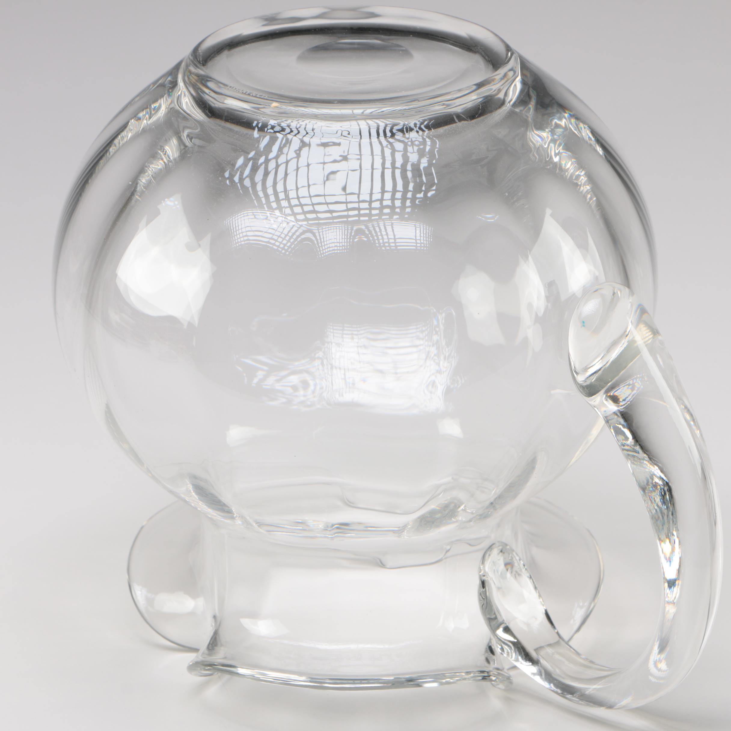 Tiffany & Co. "Devon" Crystal Pitcher
