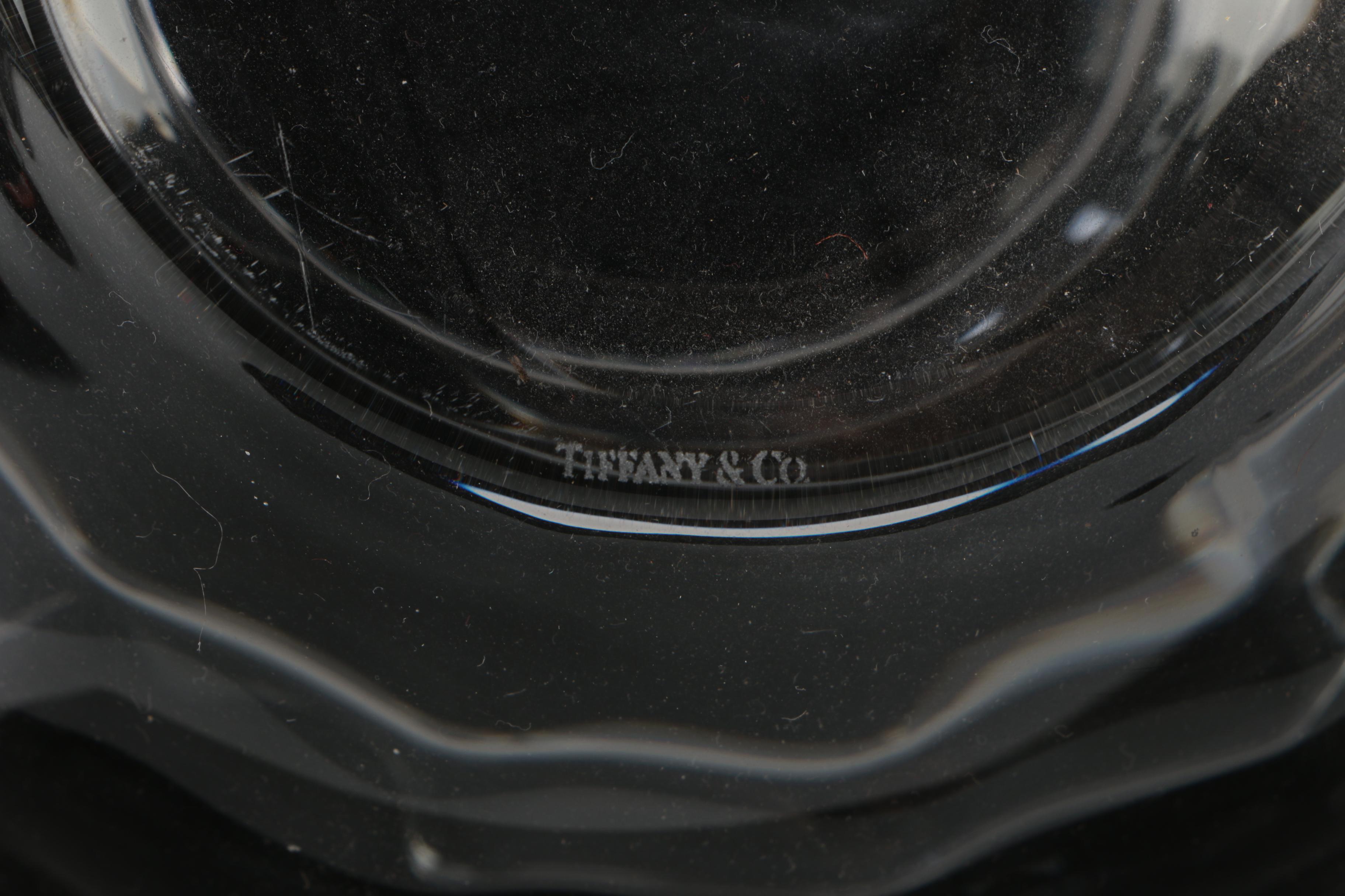 Tiffany & Co. "Devon" Crystal Pitcher