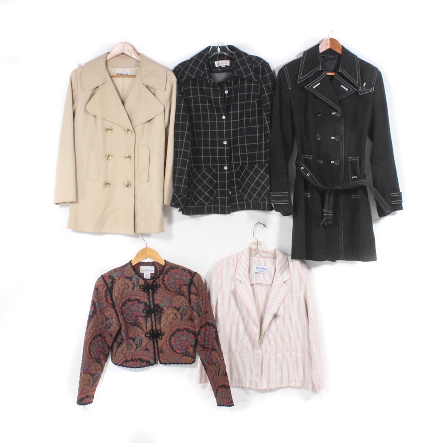 Women's Jackets Featuring Susan Bennett and Saks Fifth Avenue