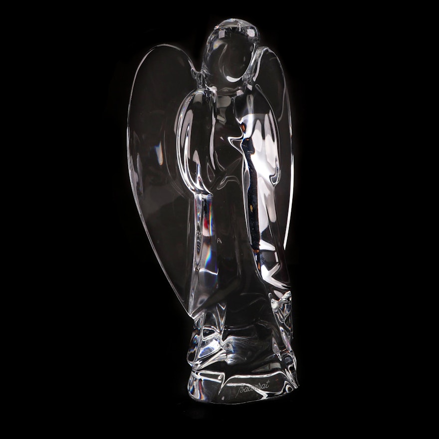 Baccarat Crystal Angel Figurine