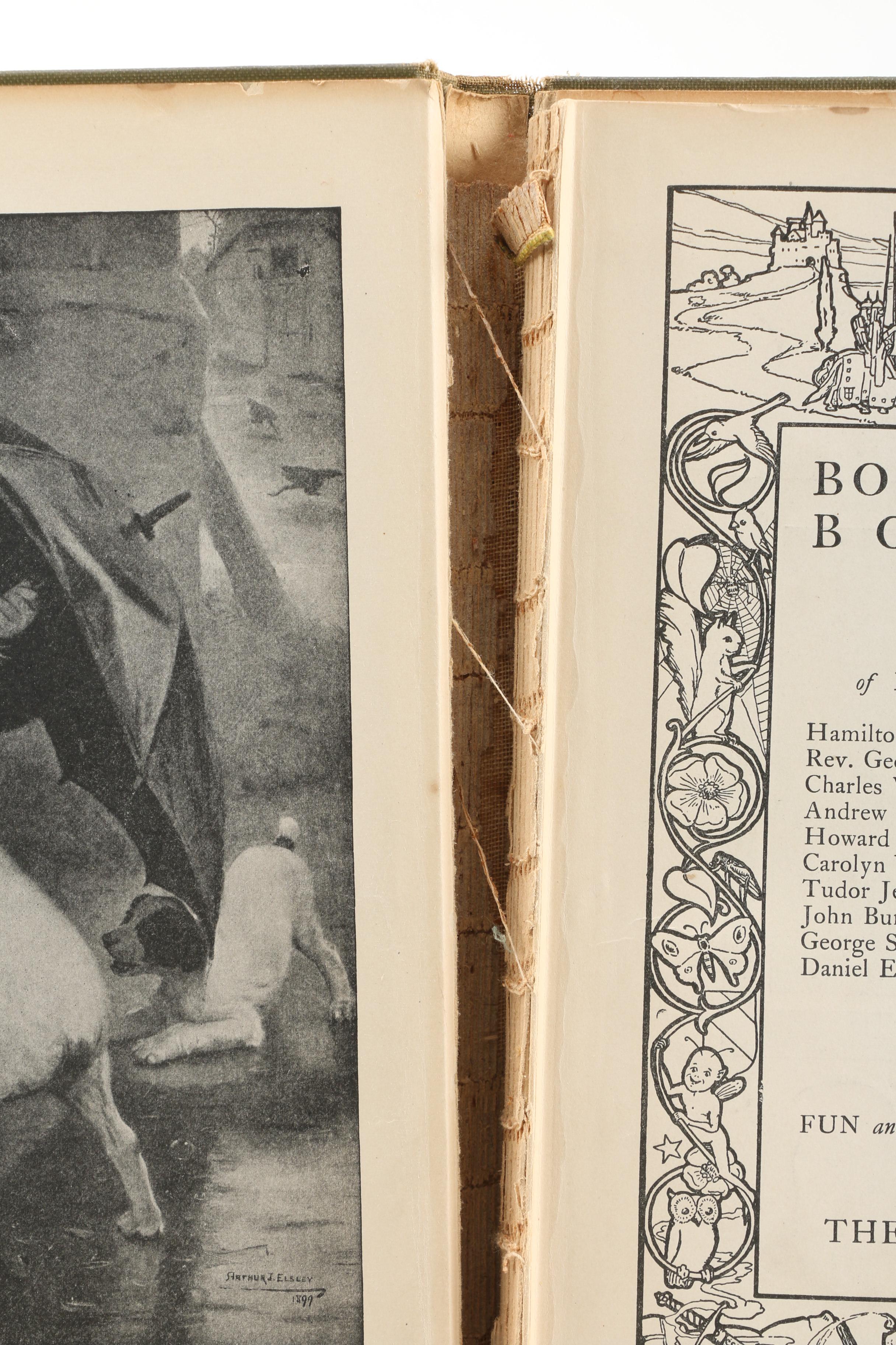 "Boys' and Girls' Bookshelf" Series, 1912