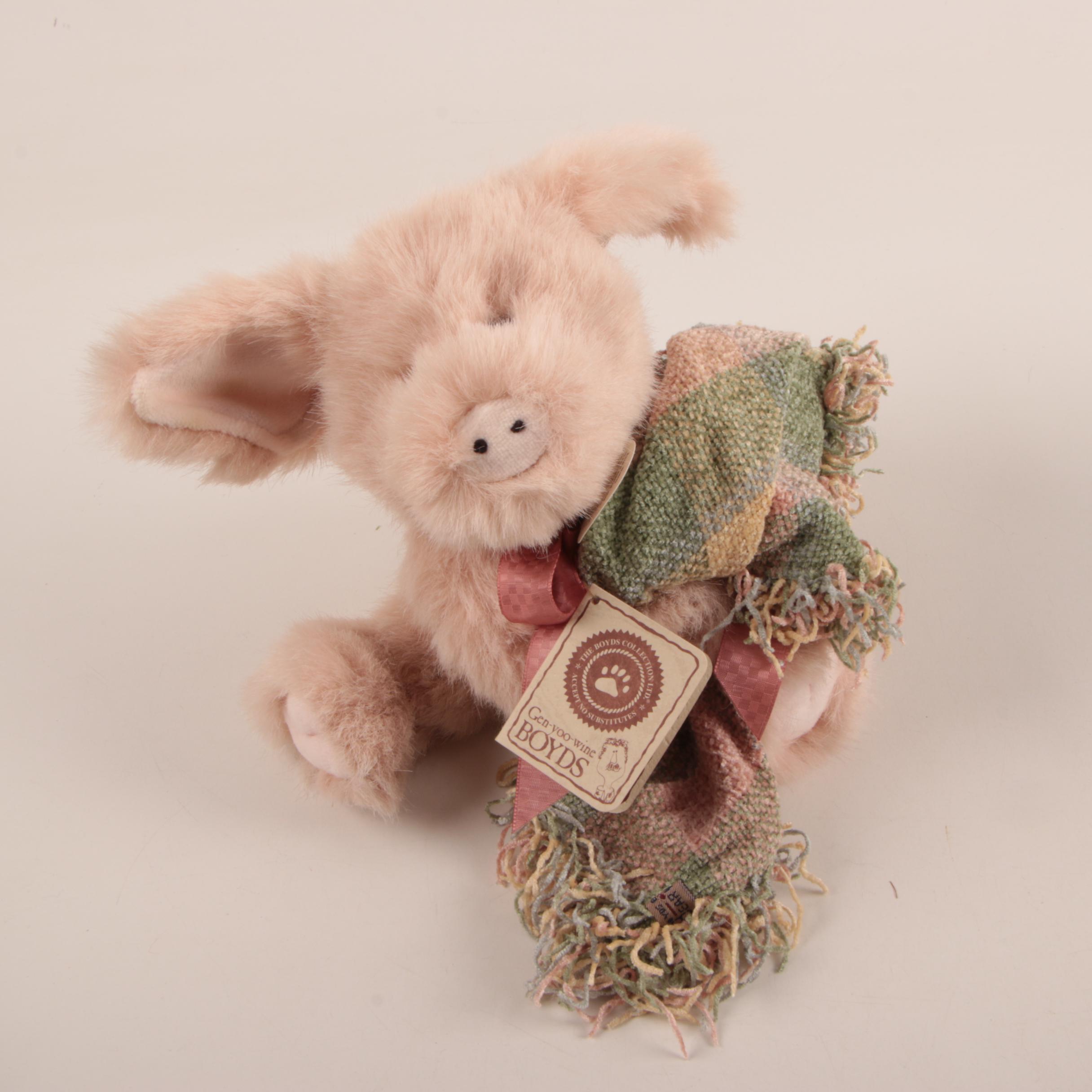 Boyd's Bears Stuffed Animals including "Tad Northpole" and "Camilla"