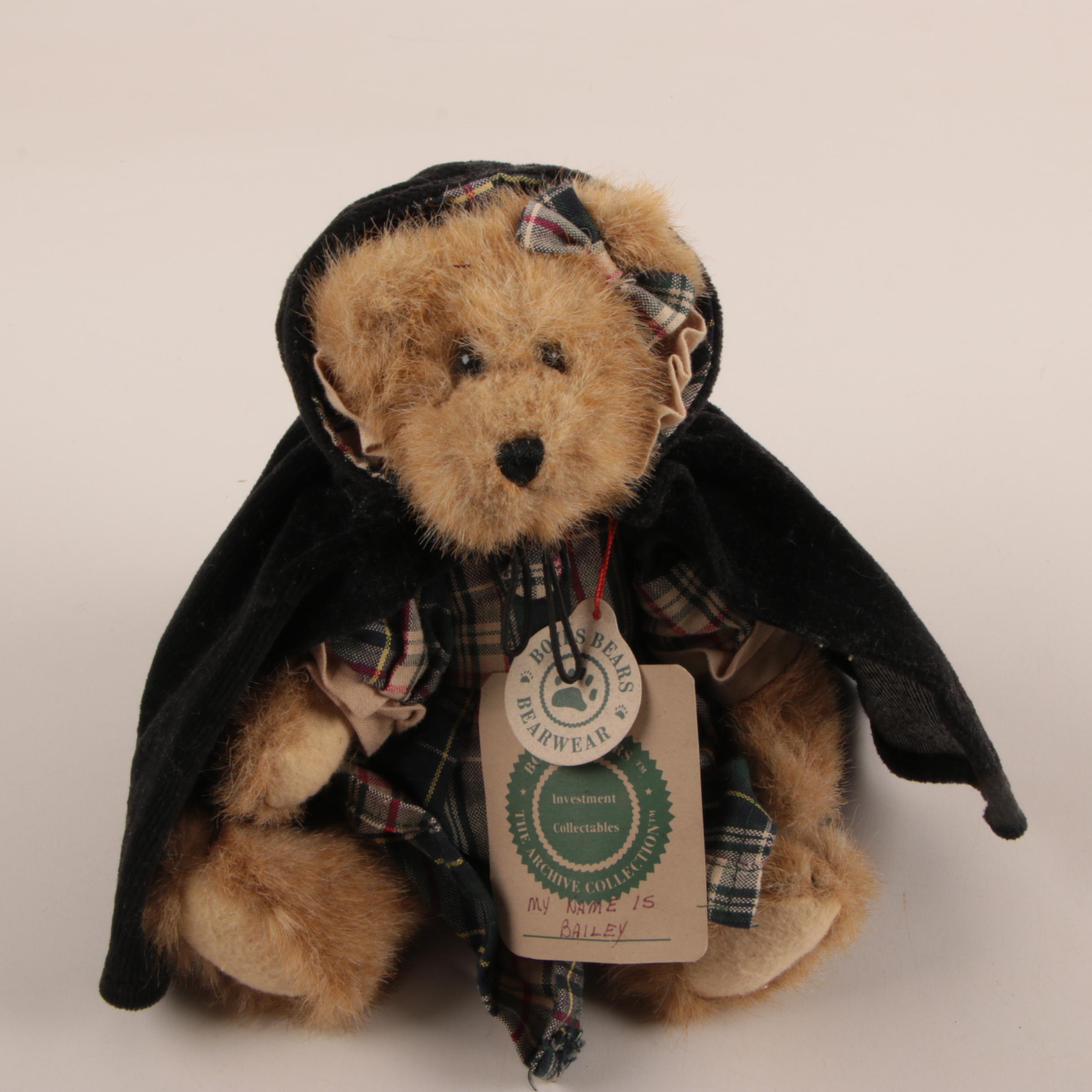 Boyd's Bears Stuffed Animals including "Tad Northpole" and "Camilla"