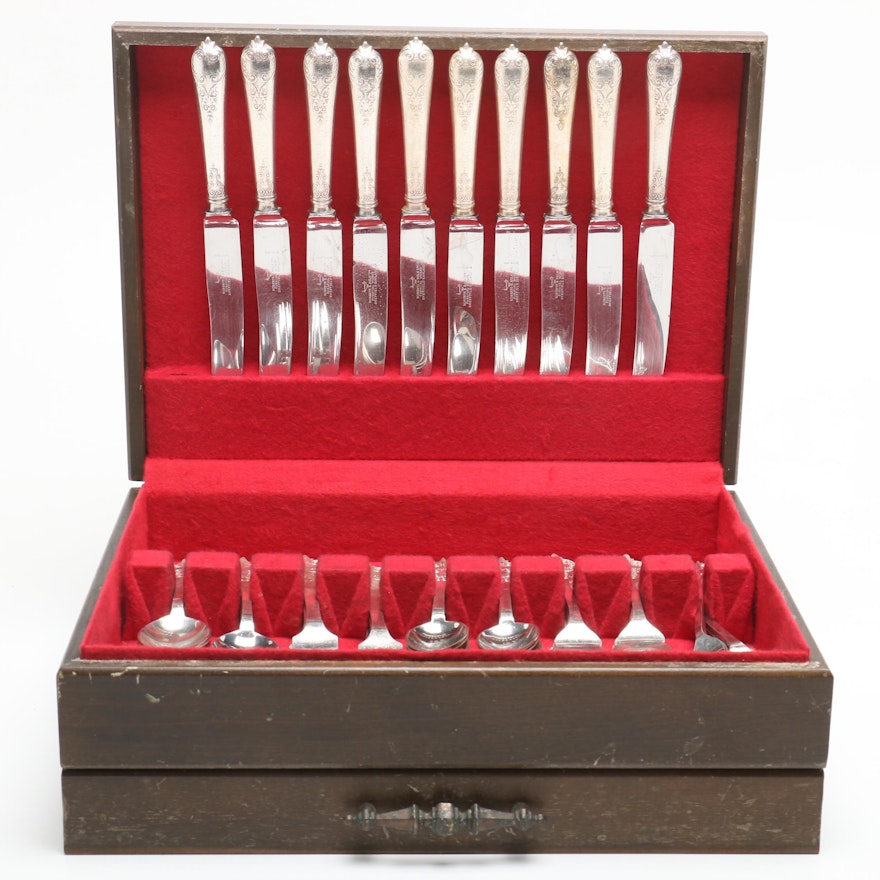 Roberts & Belk "William and Mary" Silver Plate Flatware