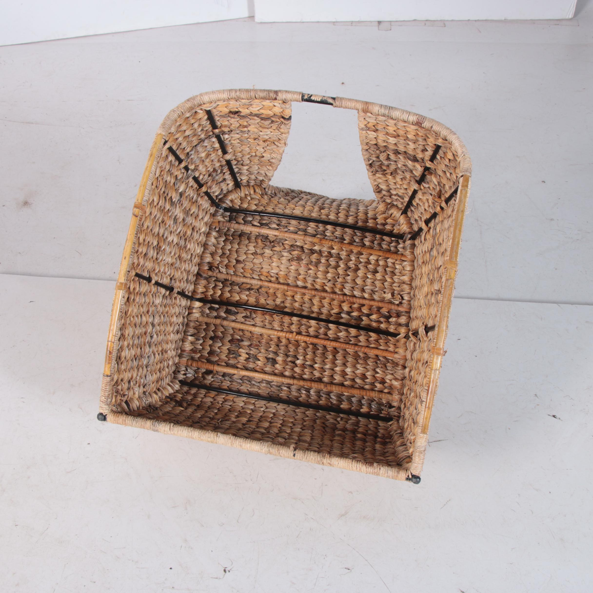 PS GULLHOLMEN Woven Banana Leaf Rocking Chair by IKEA