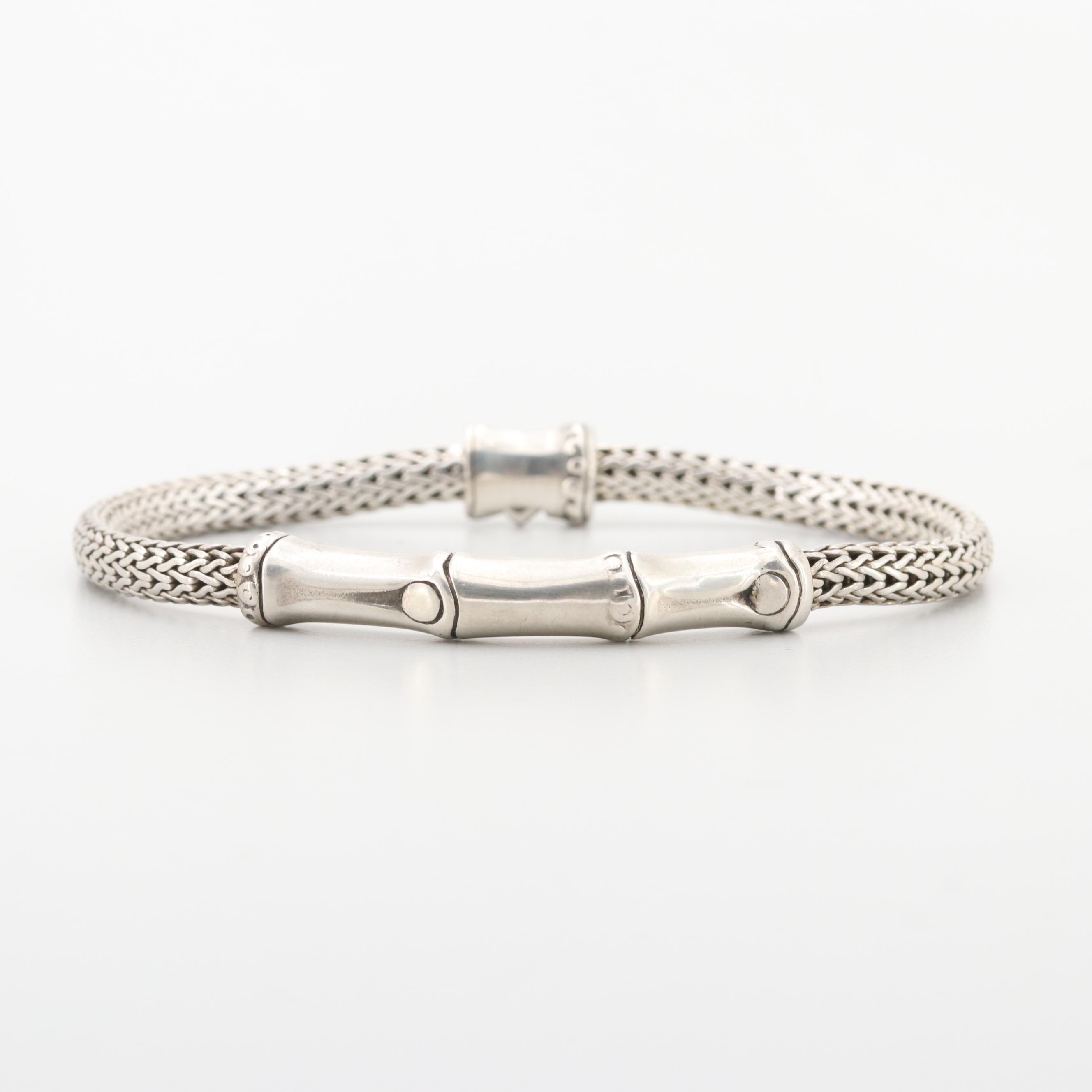 John Hardy "Bamboo" Sterling Silver Bracelet