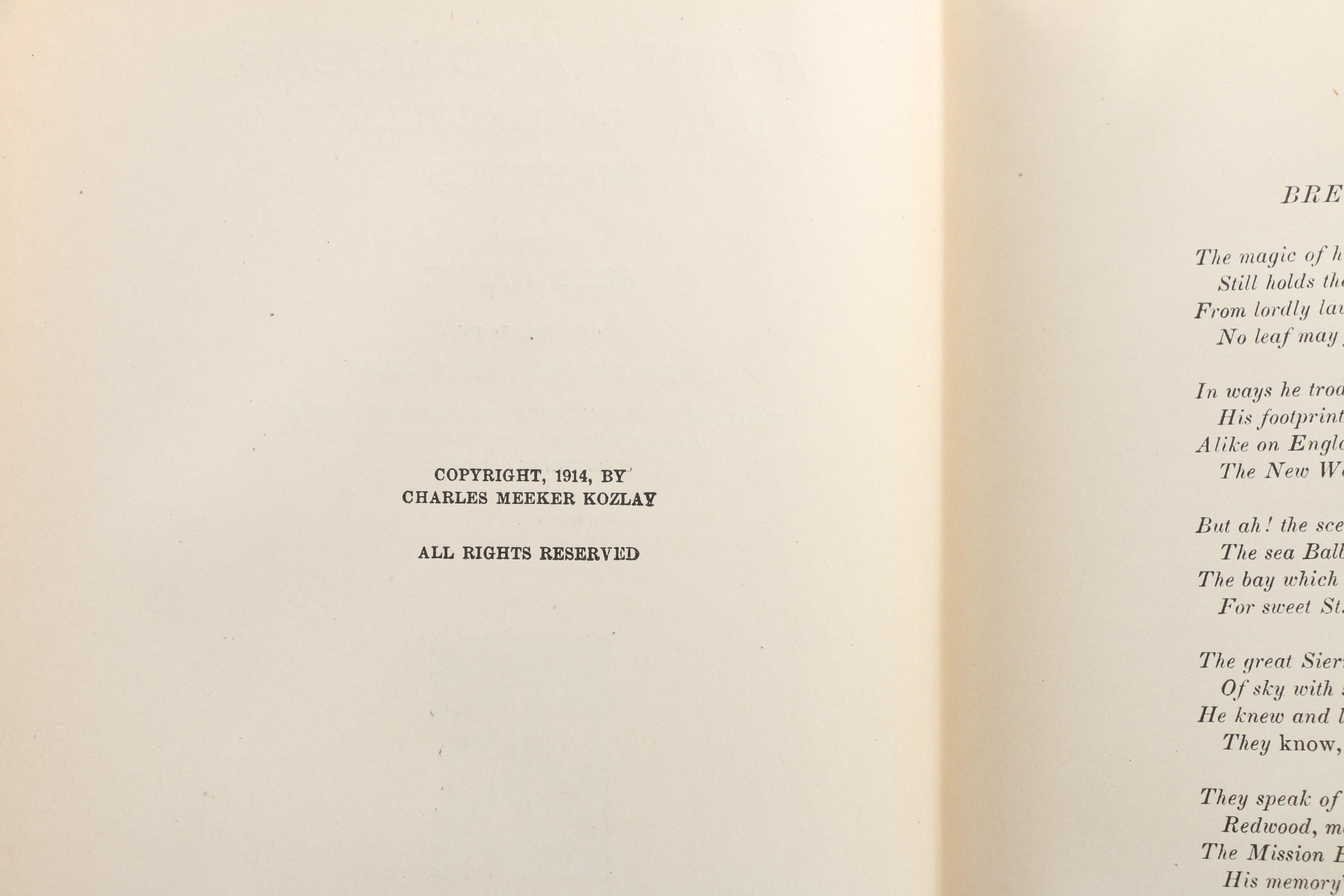 Complete "The Writings of Bret Harte" Standard Library Edition Book Set, 1910s