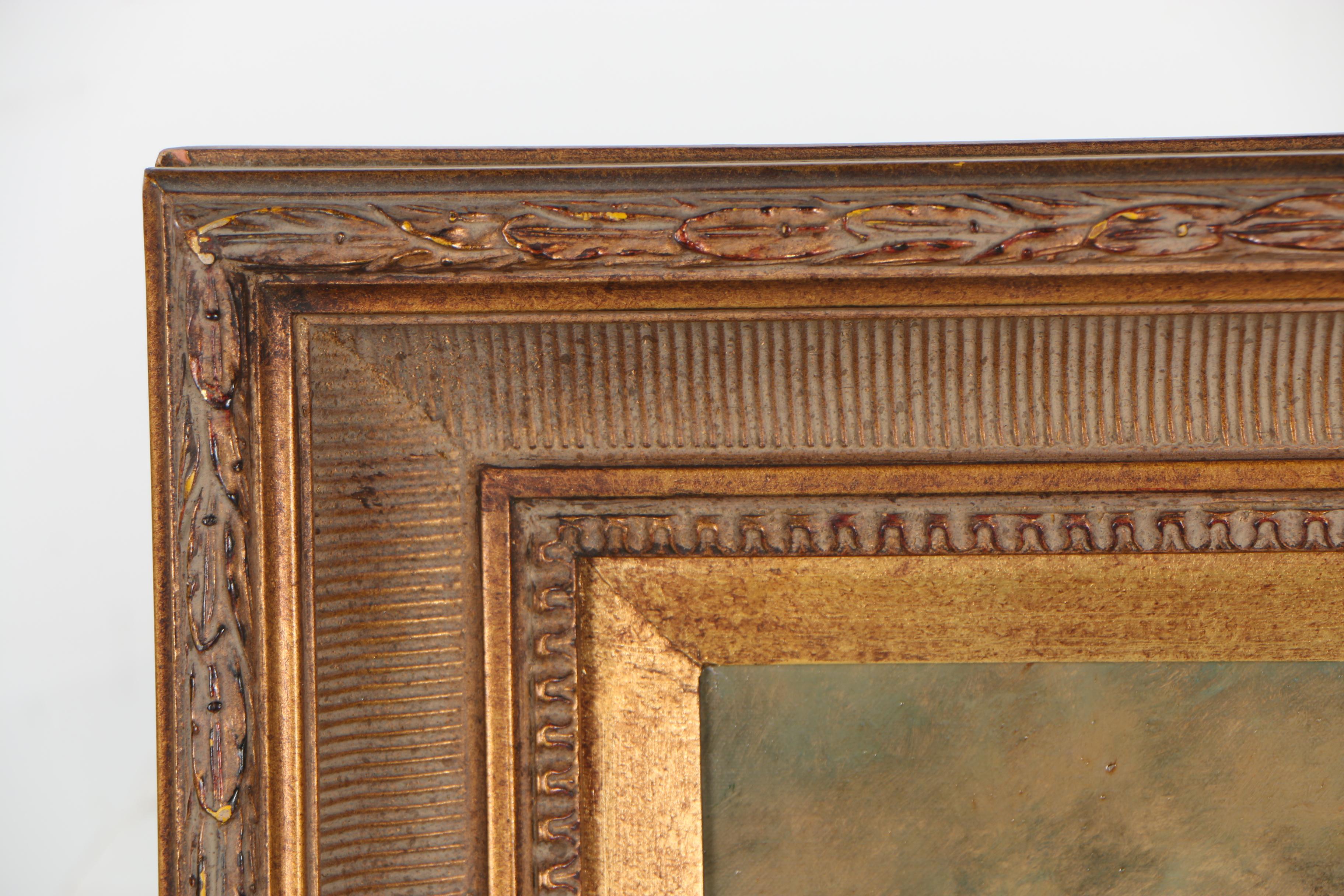 Early 20th Century Oil Painting of Tonalist Landscape