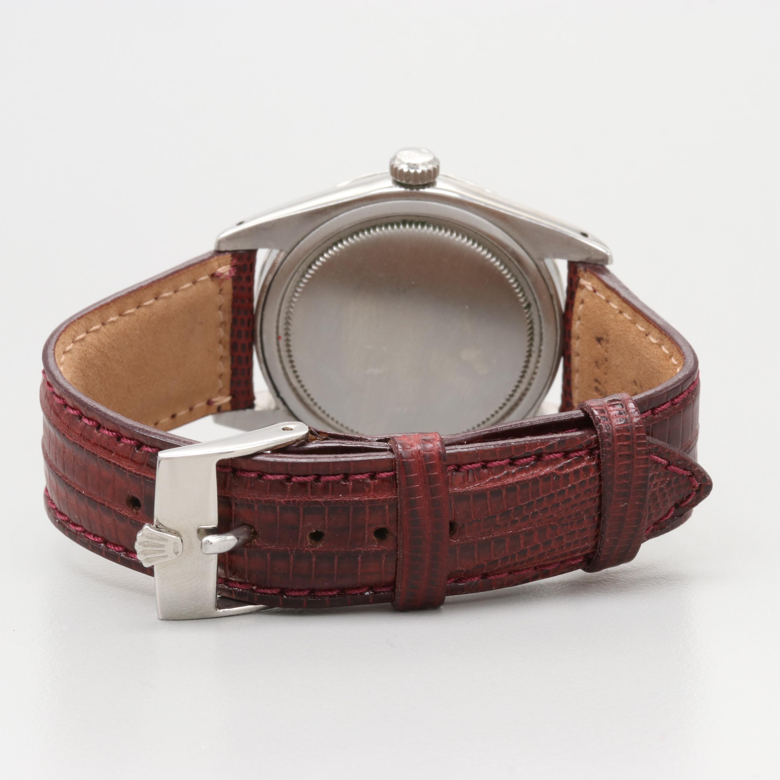 Vintage Rolex Oysterdate Precision Stainless Steel Watch, 1962