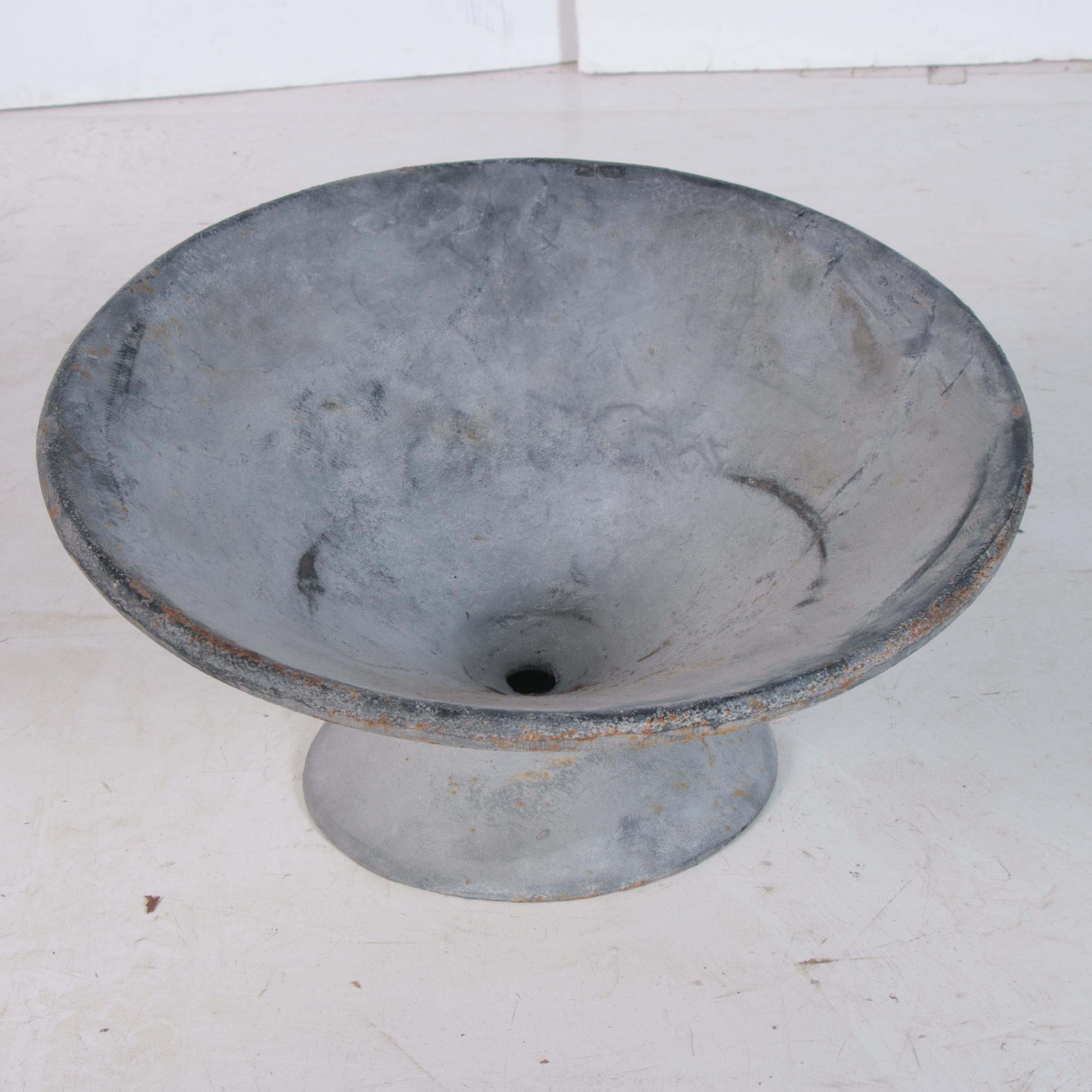 Cast Metal Offset Planter