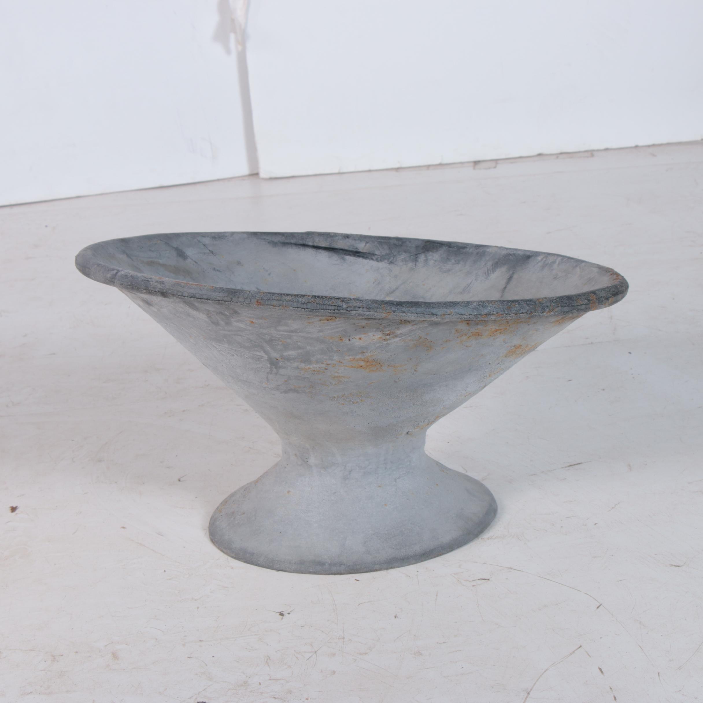 Cast Metal Offset Planter