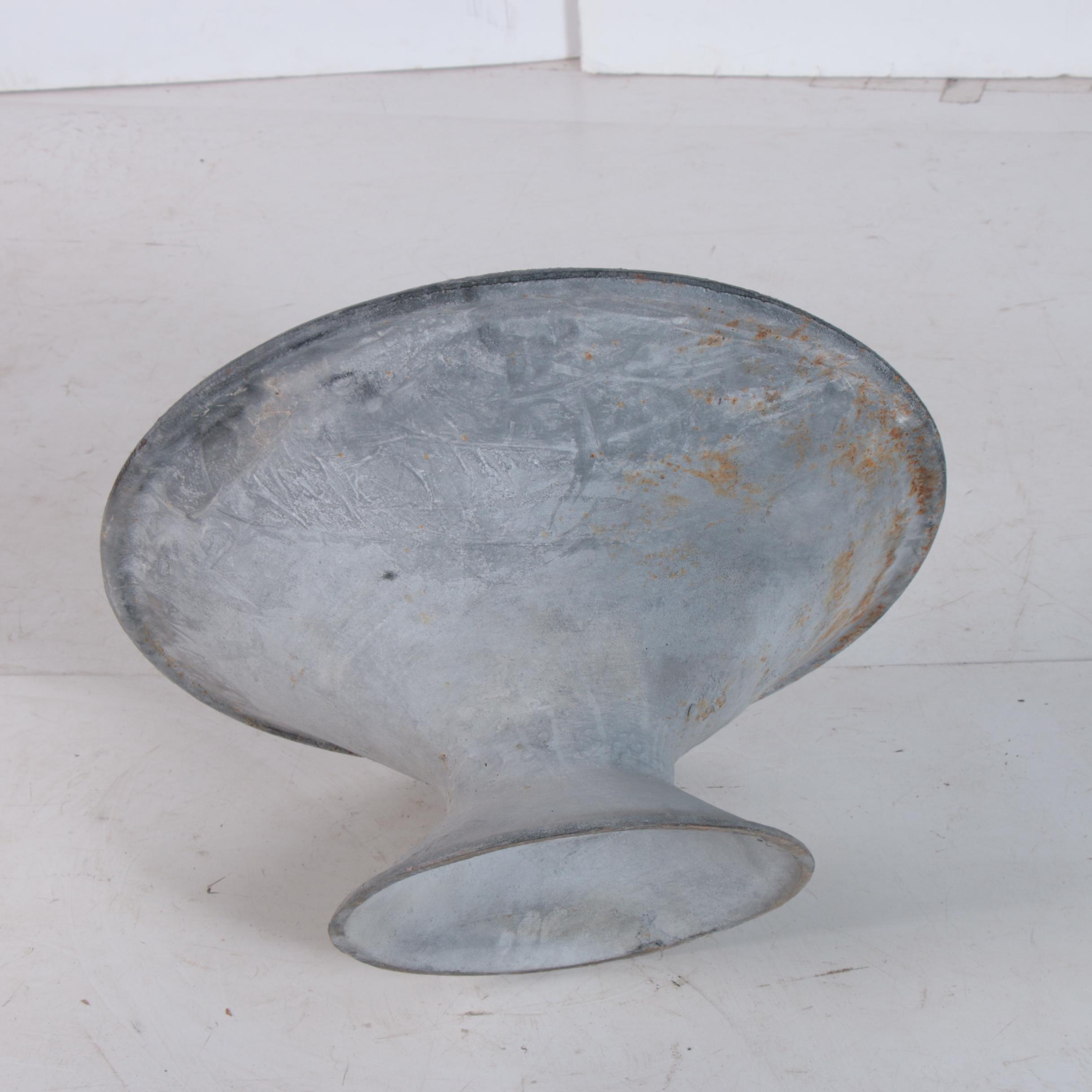 Cast Metal Offset Planter